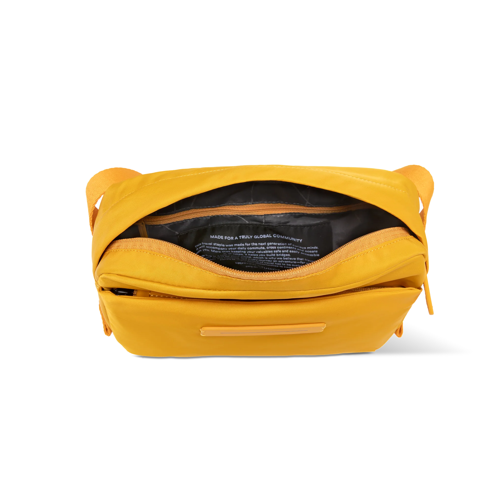 Aoyama Cross-Body / Bright Amber / rPET lining - Image 4