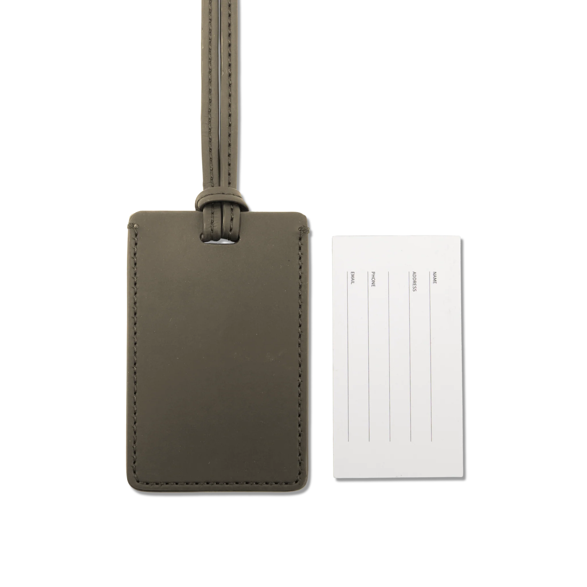 Bag Tag / Dark Olive / Hi-Core - Image 2
