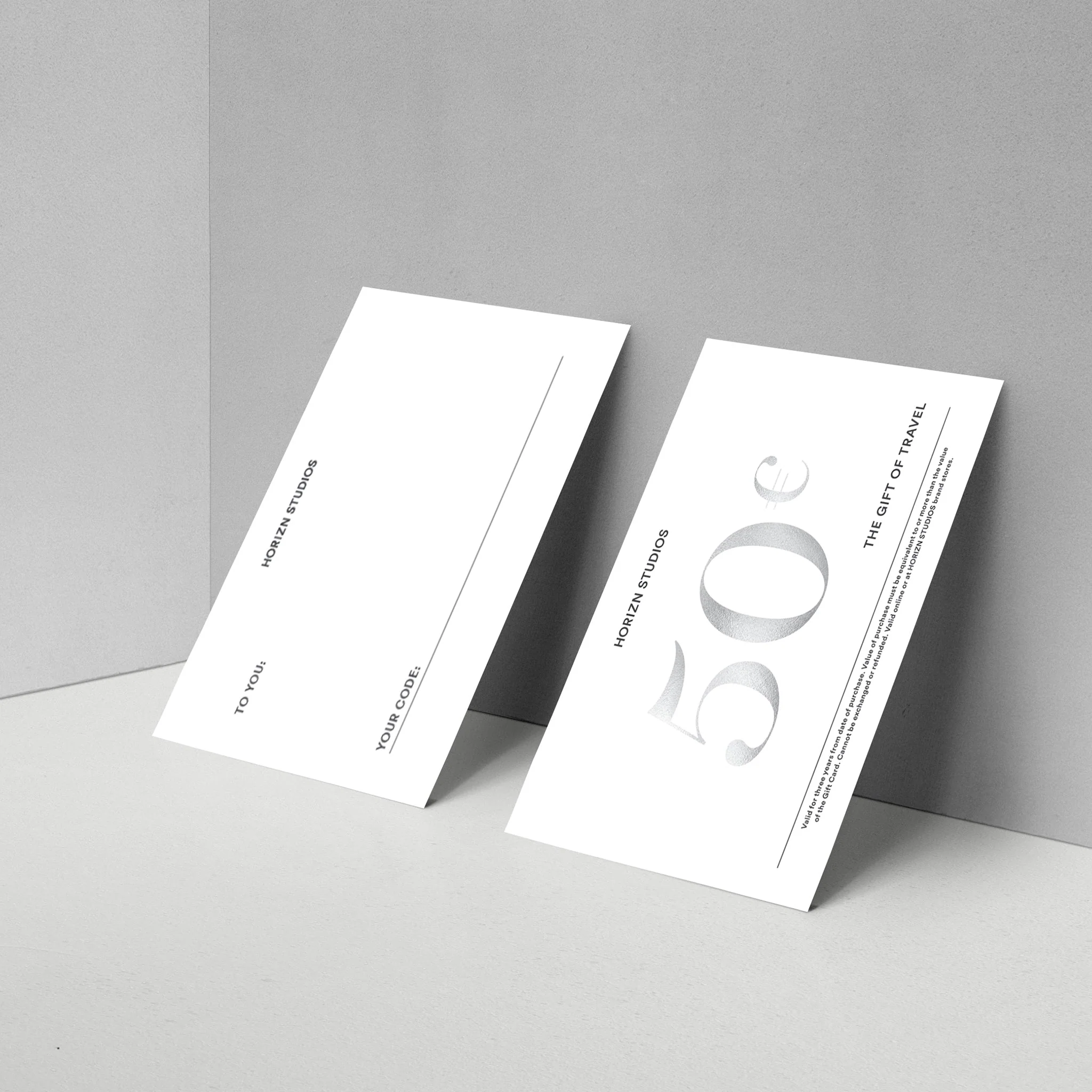 Boxed Gift Card / Light Quartz Grey / 50 - Image 3