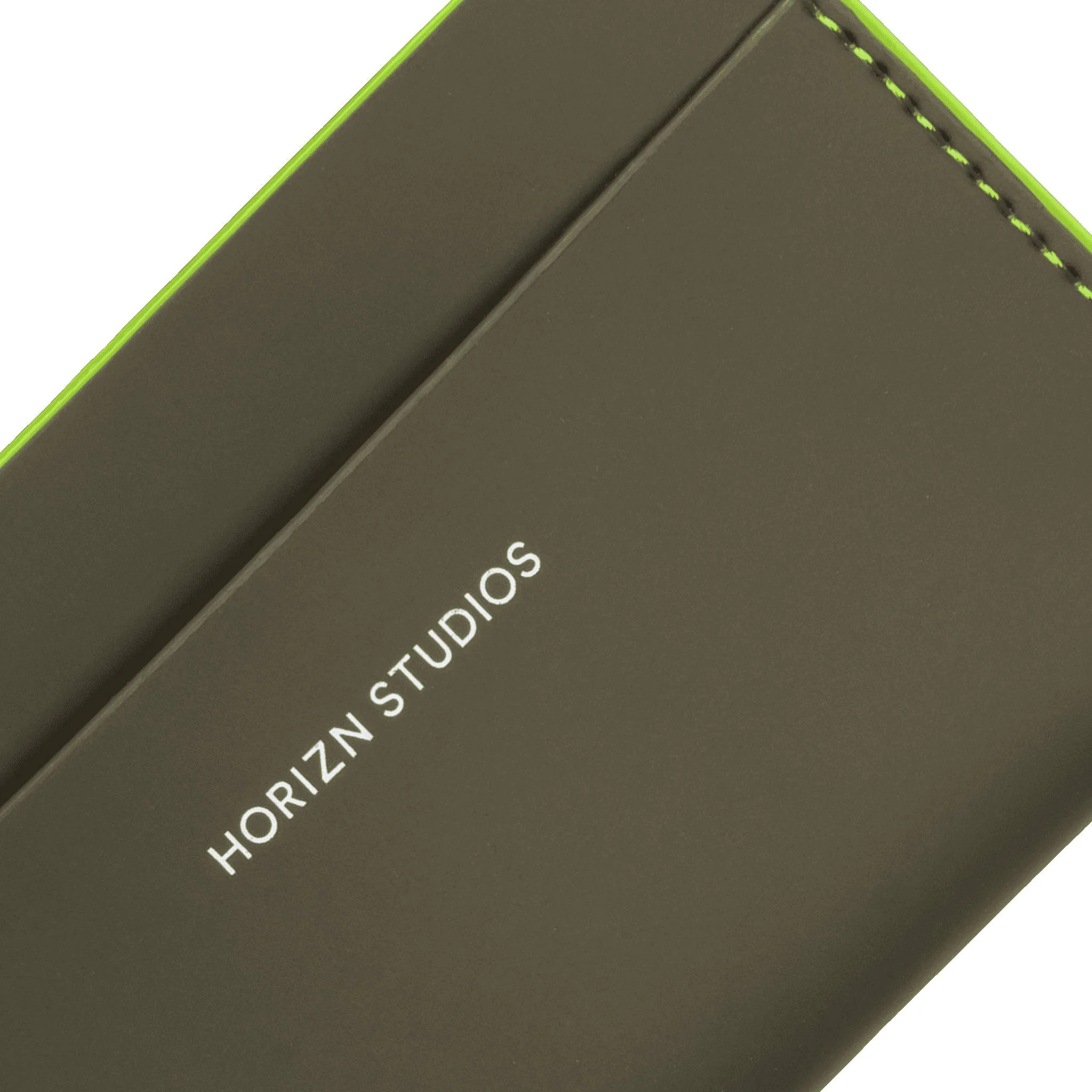 Cardholder / Dark Olive - Neon Green - Image 5