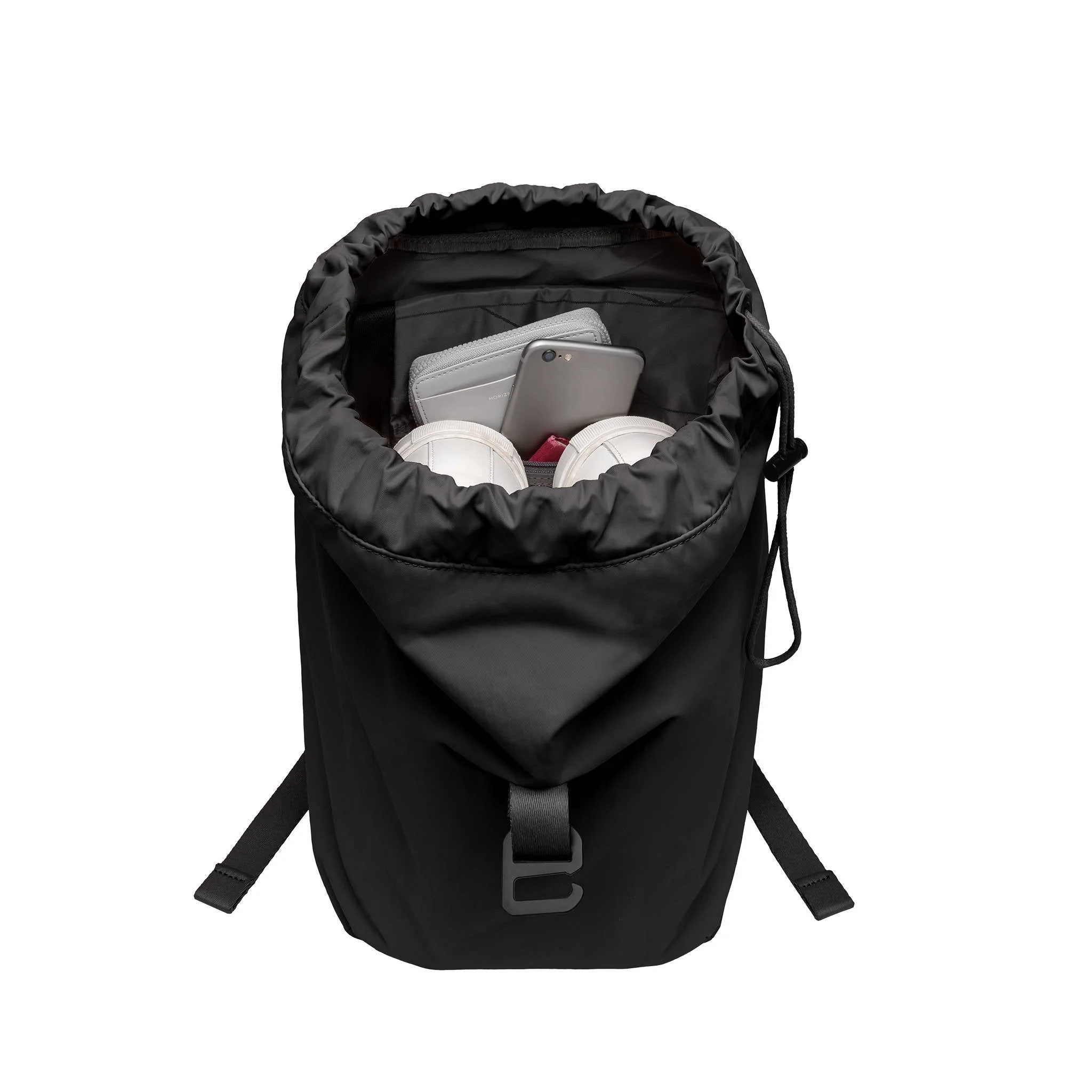 Chiado Backpack / All Black / Recycled Nylon - Image 6