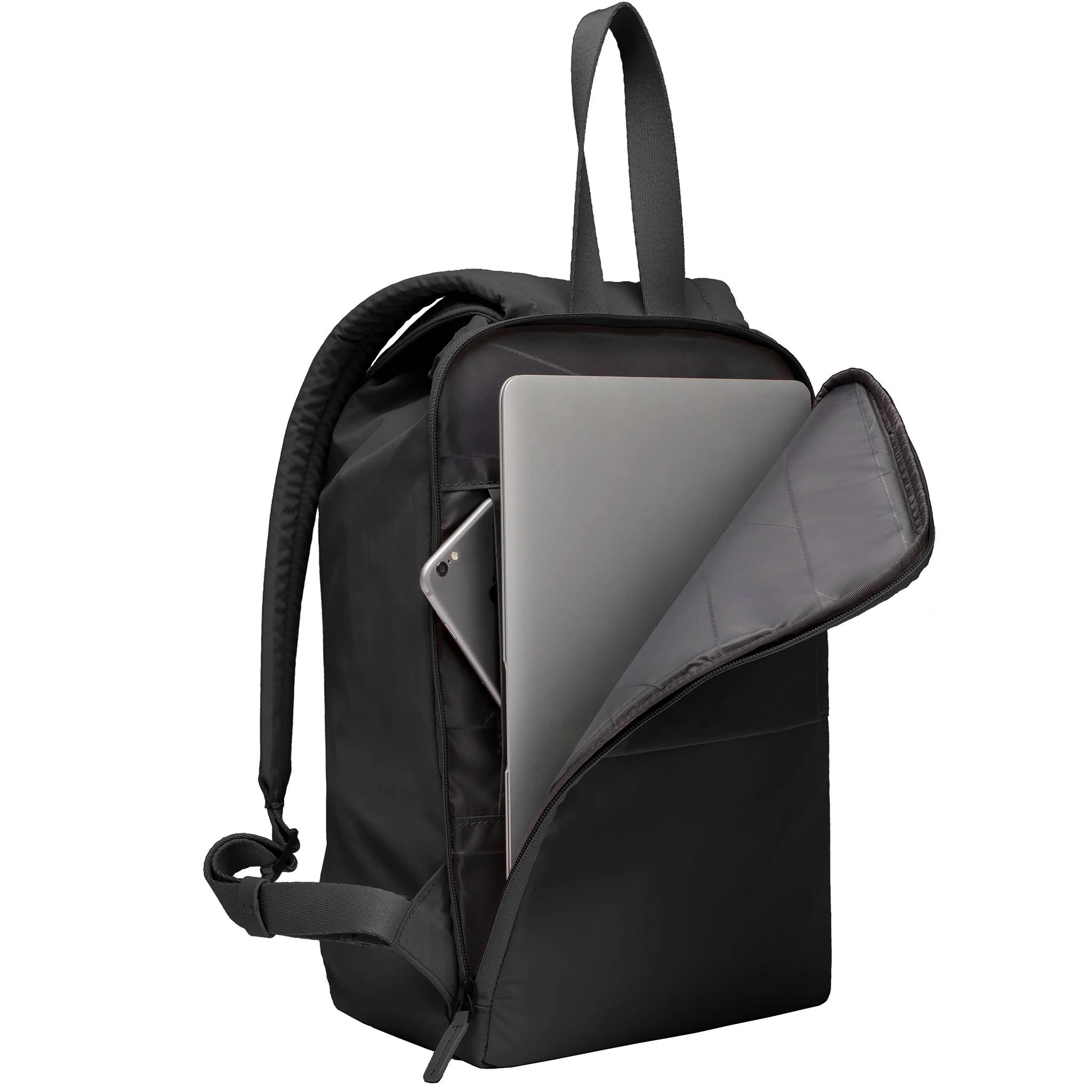 Chiado Backpack / All Black / Recycled Nylon - Image 7