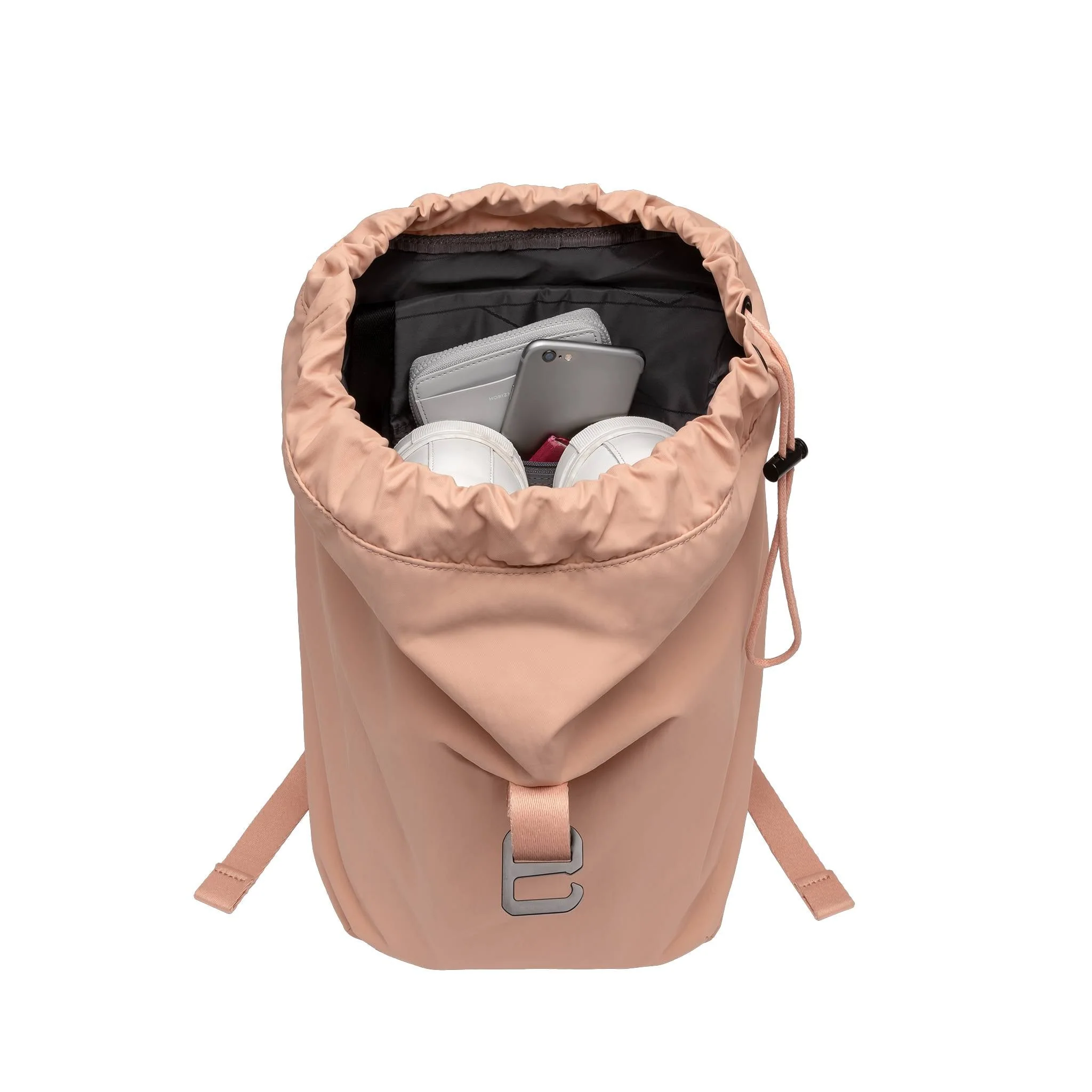 Chiado Backpack / Sand Rose / Recycled Nylon - Image 4