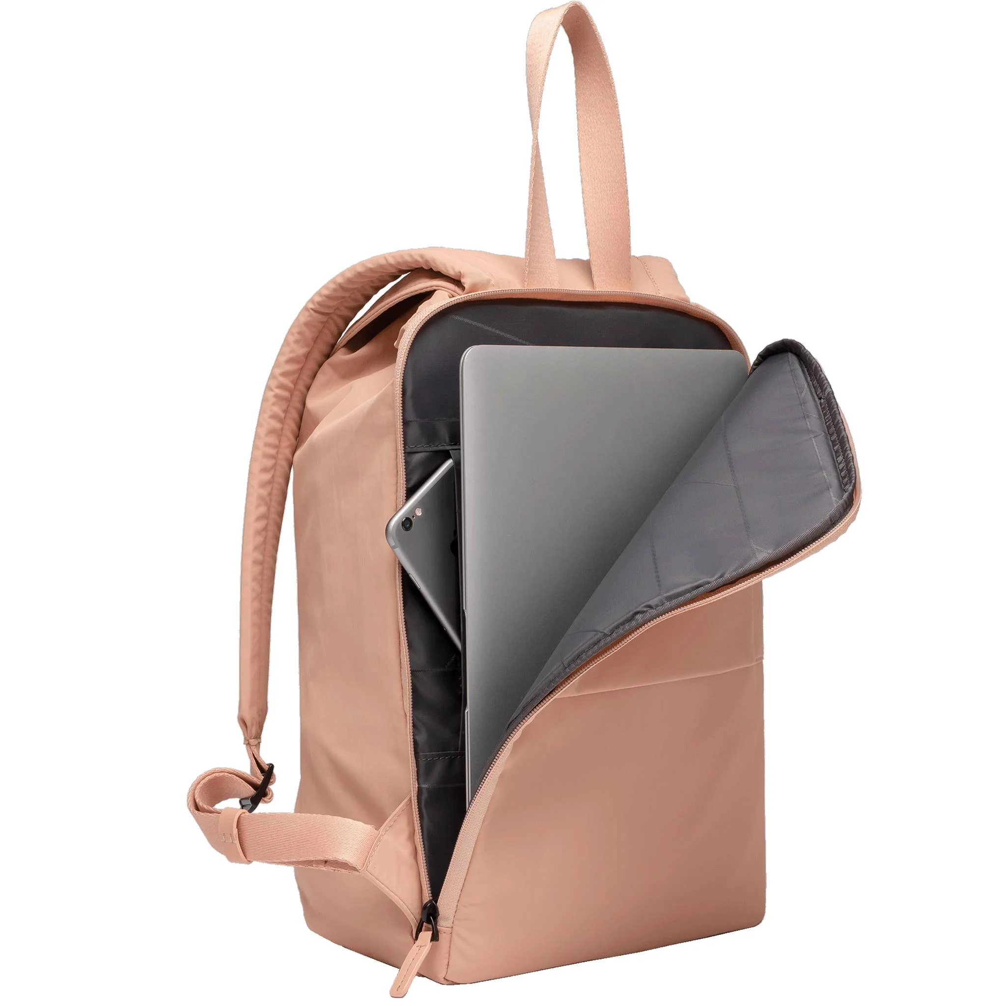 Chiado Backpack / Sand Rose / Recycled Nylon - Image 5