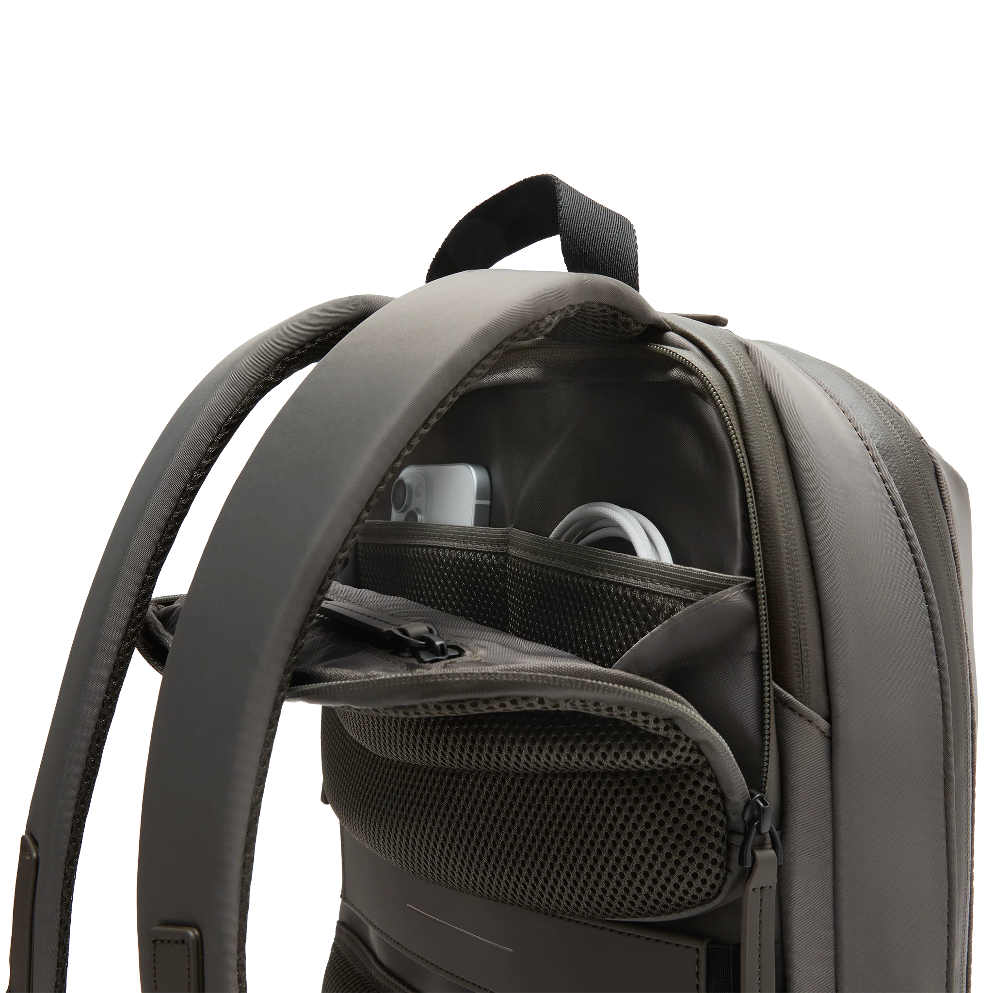 Gion Backpack Pro / Dark Olive / Recycled Nylon / Size M - Image 6