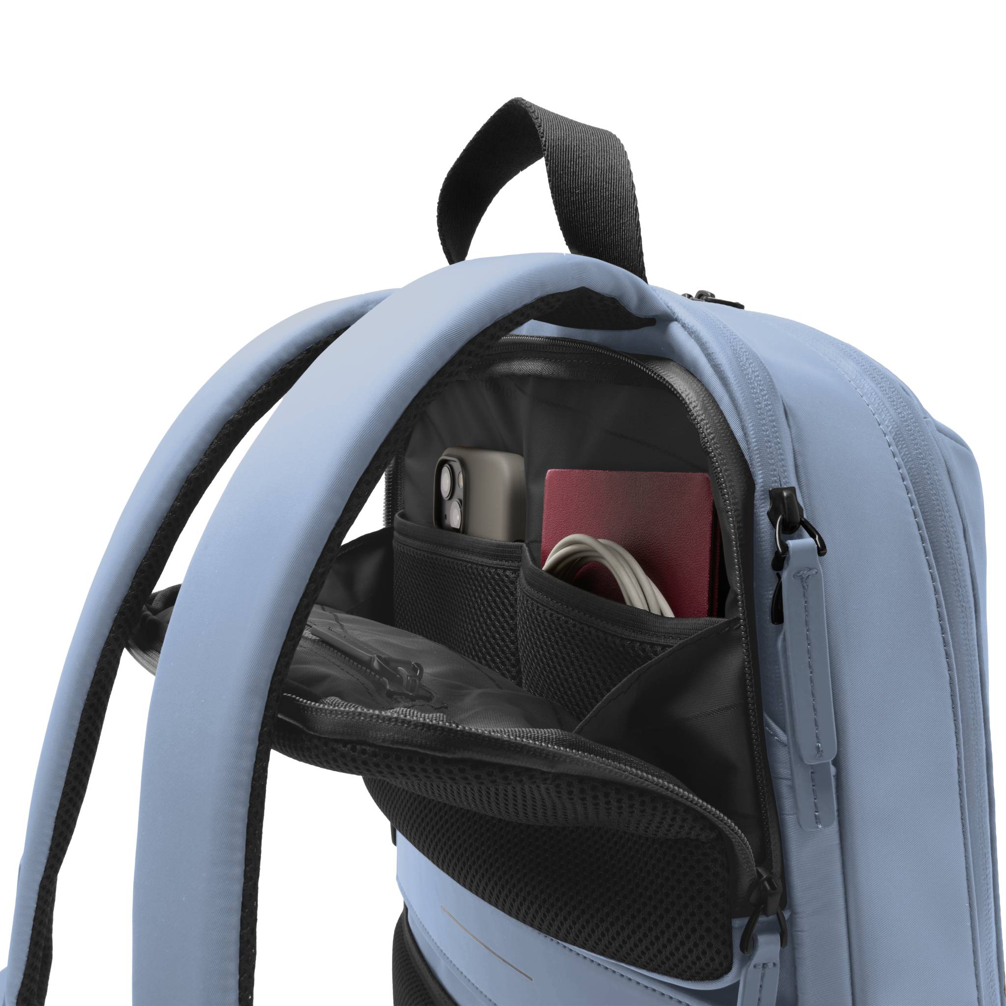 Gion Backpack Sport / Blue Vega / Neon Orange / Tarpaulin / Size M - Image 5