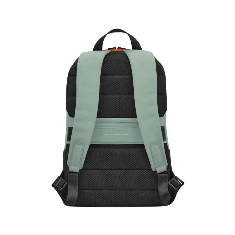 Gion Backpack Sport / Marine Green - Neon Orange / Vegan Hi-Core / Size S - Image 3