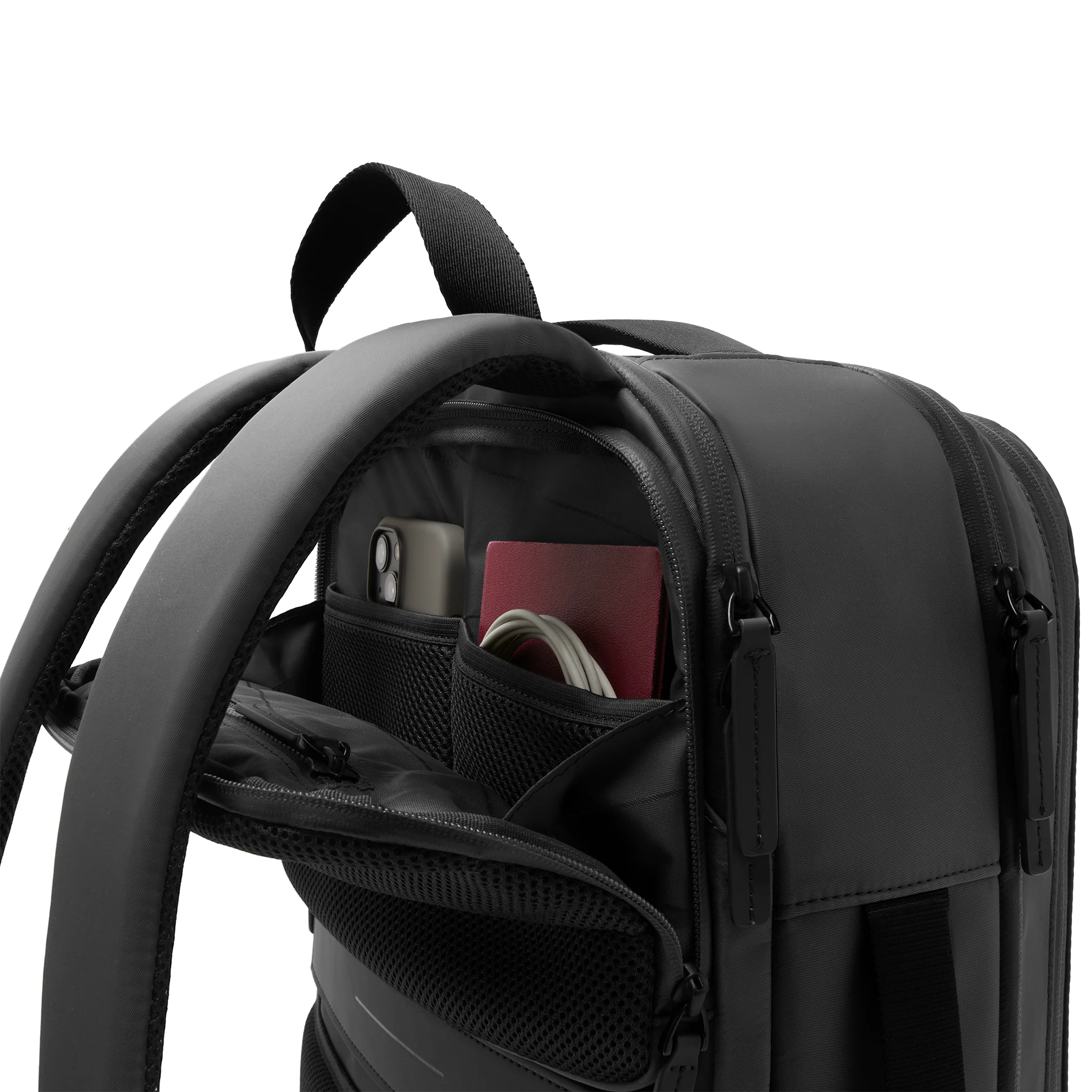 Gion Backpack Travel / All Black / Recycled Nylon - Image 7