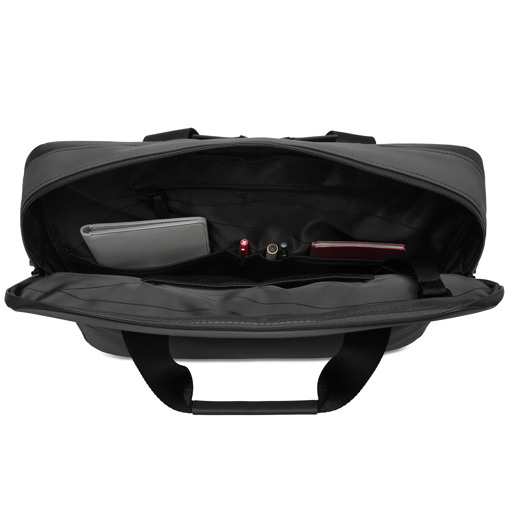 Gion Briefcase / All Black / Recycled Nylon - Image 11