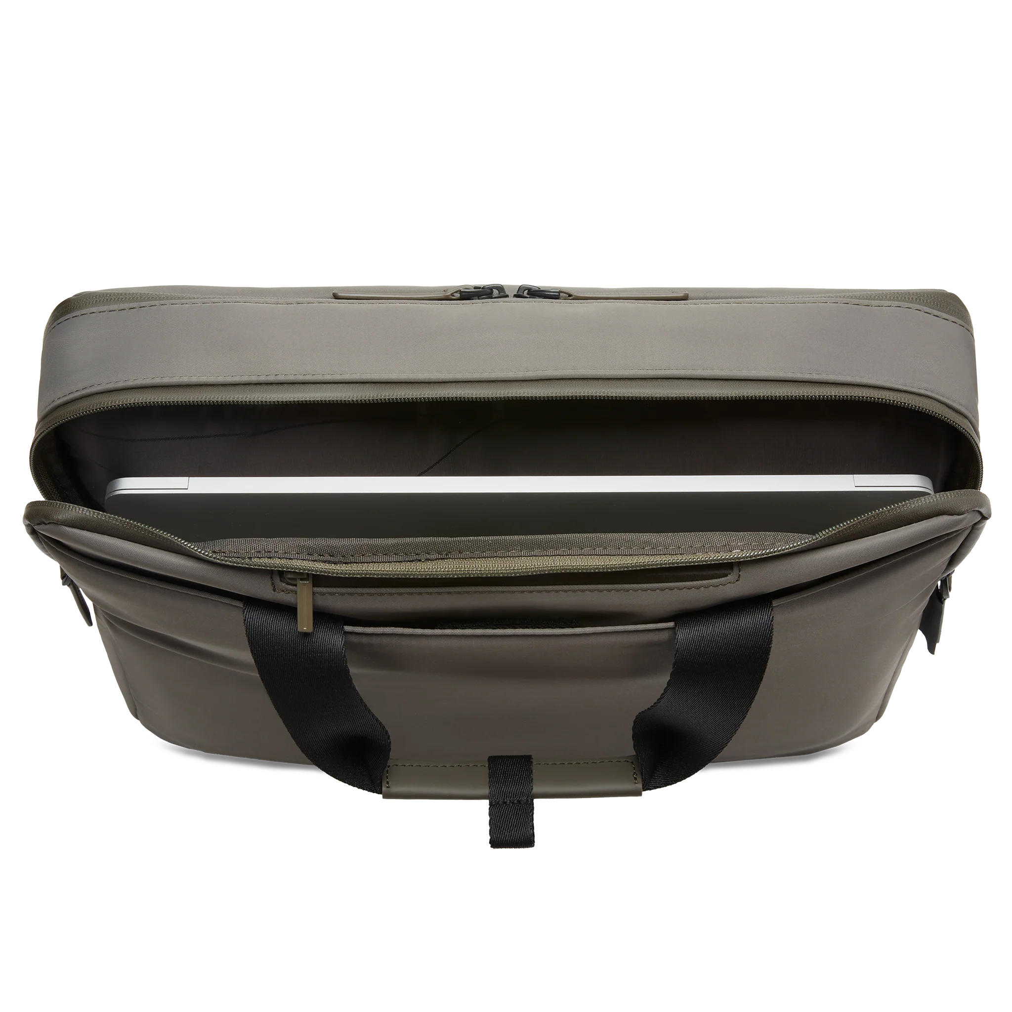 Gion Briefcase / Dark Olive / Recycled Nylon - Image 10