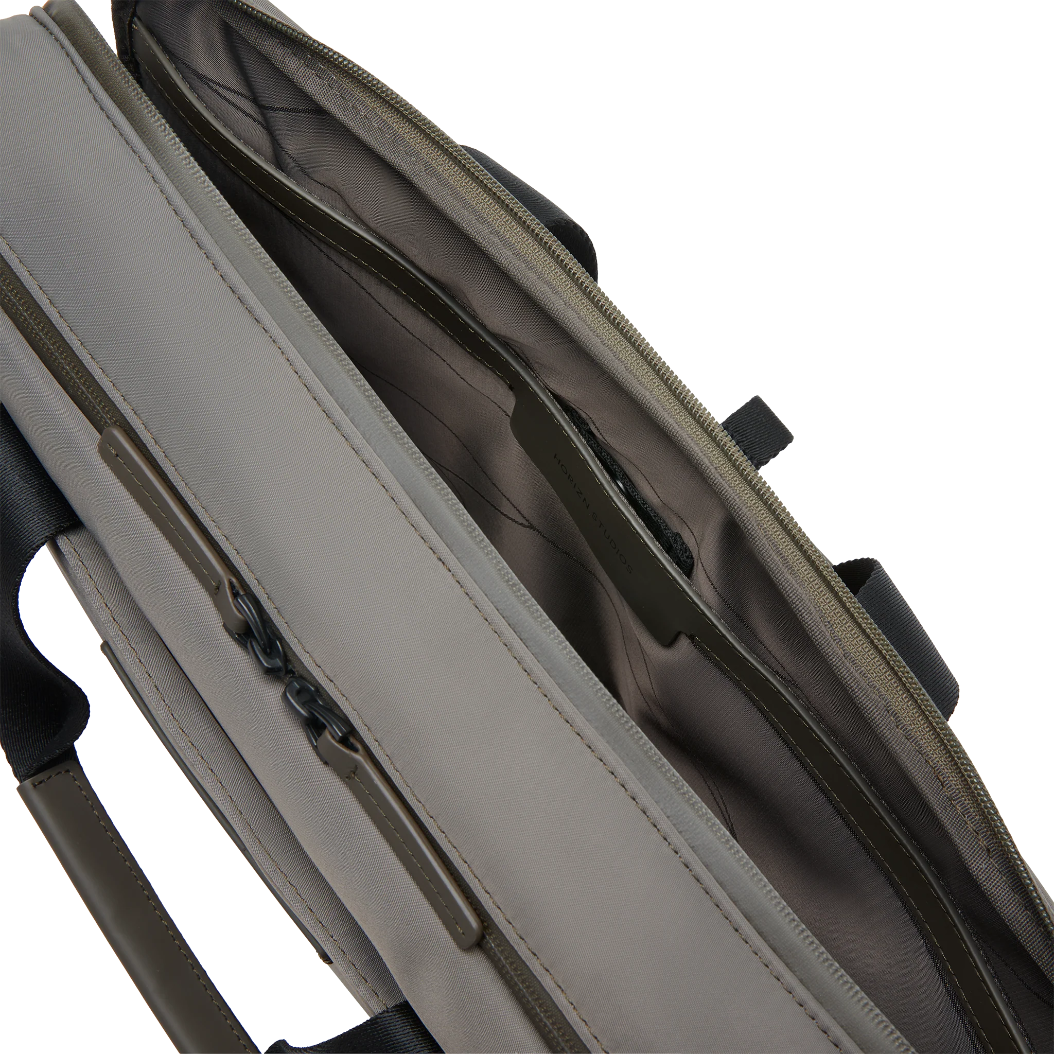 Gion Briefcase / Dark Olive / Recycled Nylon - Image 16