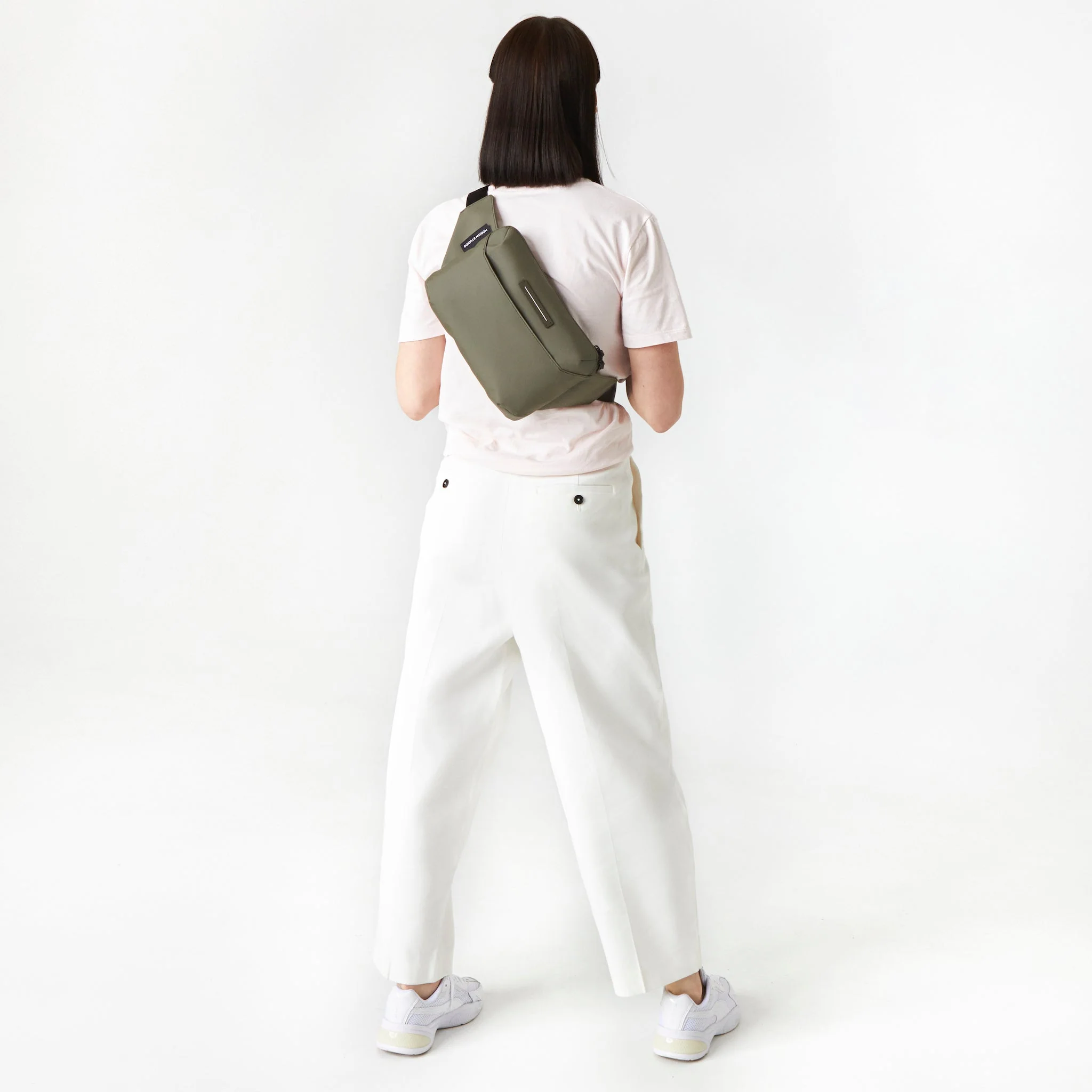 Gion Cross-Body M / Dark Olive / Tarpaulin / Size M - Image 4