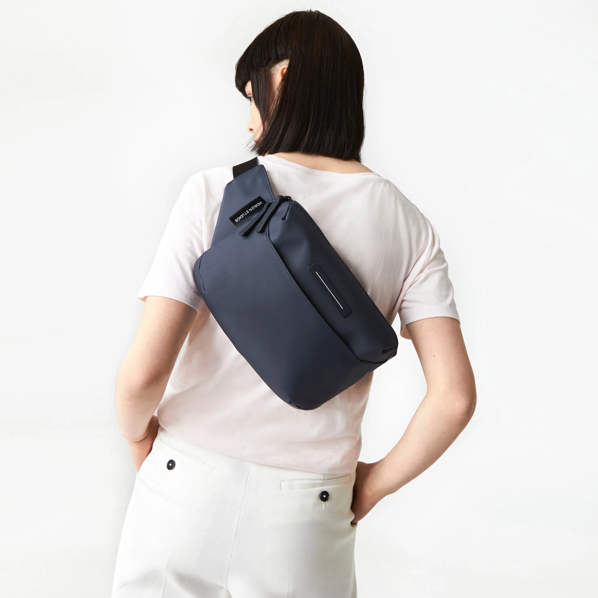 Gion Cross-Body M / Night Blue / Tarpaulin / Size M - Image 4