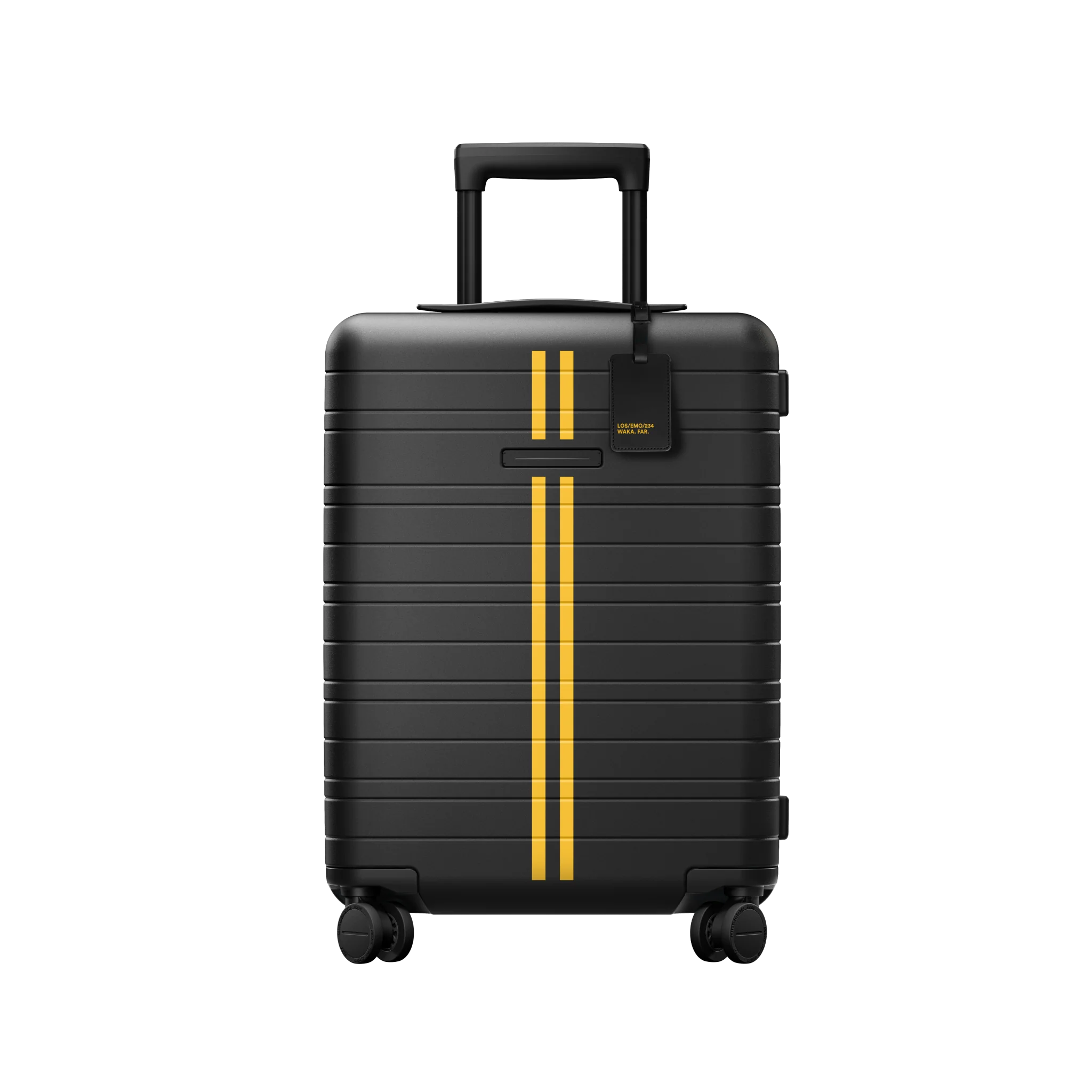 H5 Lagos Edition / Black / Lagos Yellow / Hard Shell / Cabin Size - Image 3