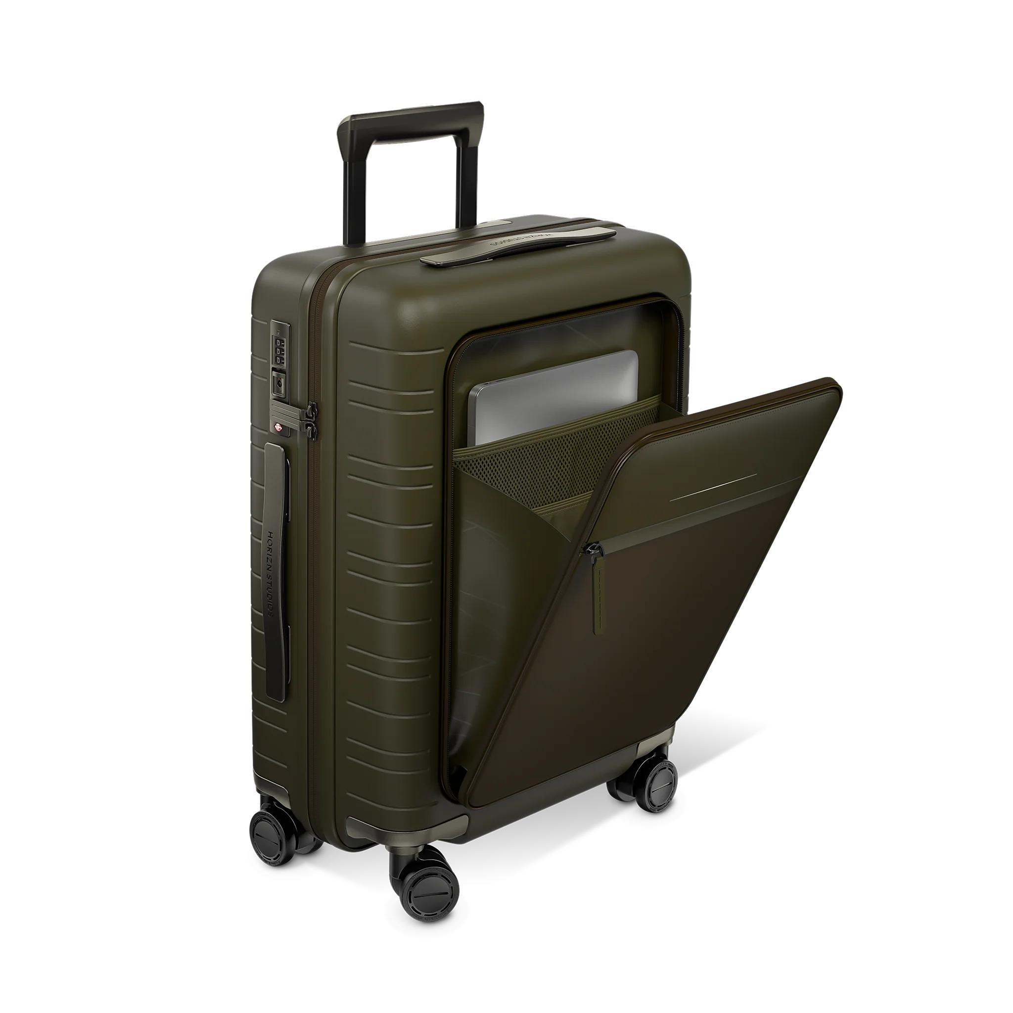M5 / Dark Olive / Premium Multi Shell / Cabin Size with Front Pocket / Pro - Image 5