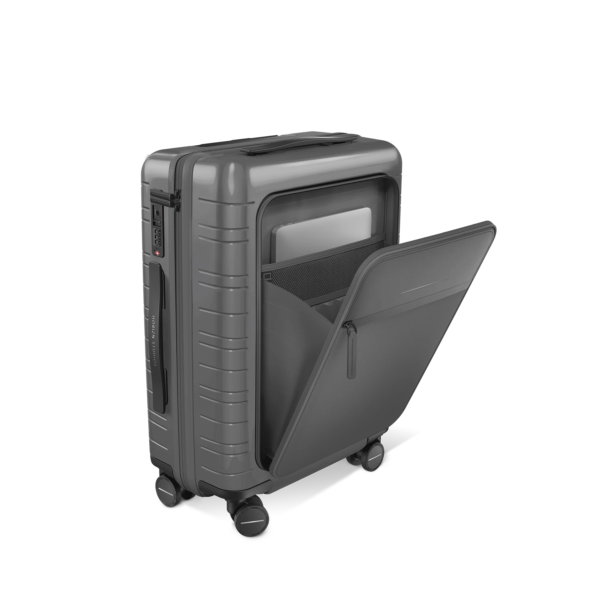 M5 / Glossy Graphite / Premium Multi Shell / Cabin Size with Front Pocket / Essential - Image 5