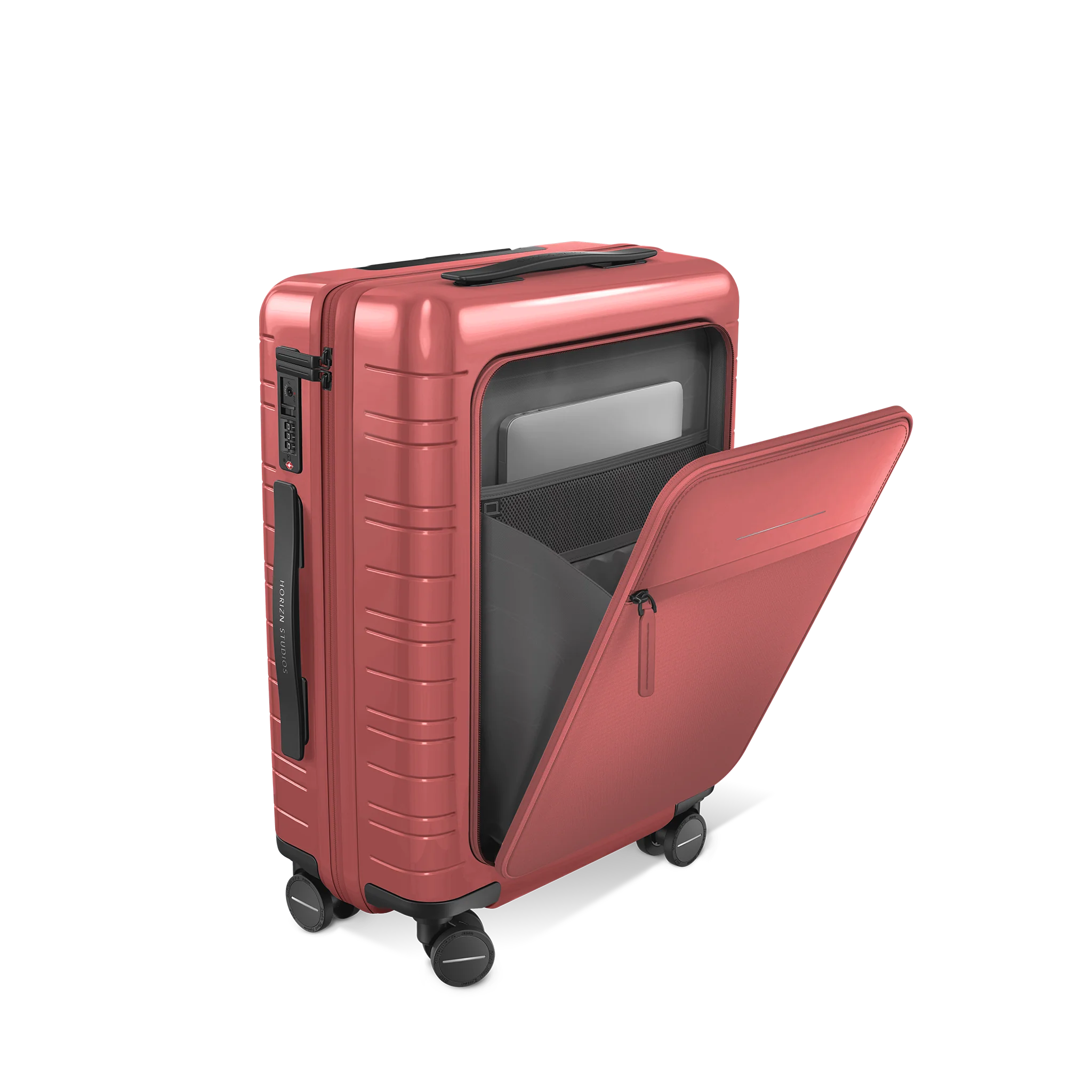 M5 / Glossy True Red / Premium Multi Shell / Cabin Size with Front Pocket / Essential - Image 5