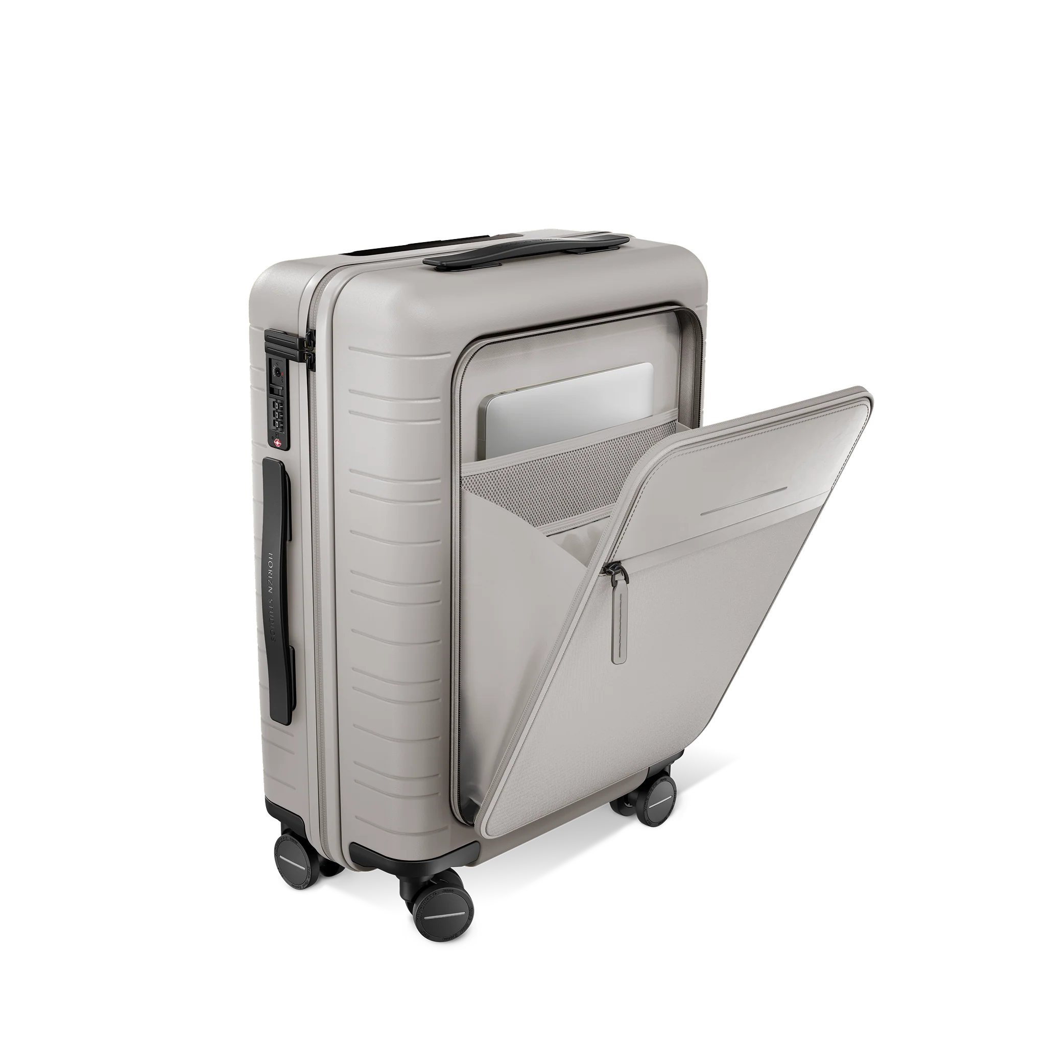 M5 / Sand Grey / Premium Multi Shell / Cabin Size with Front Pocket / Essential - Image 5