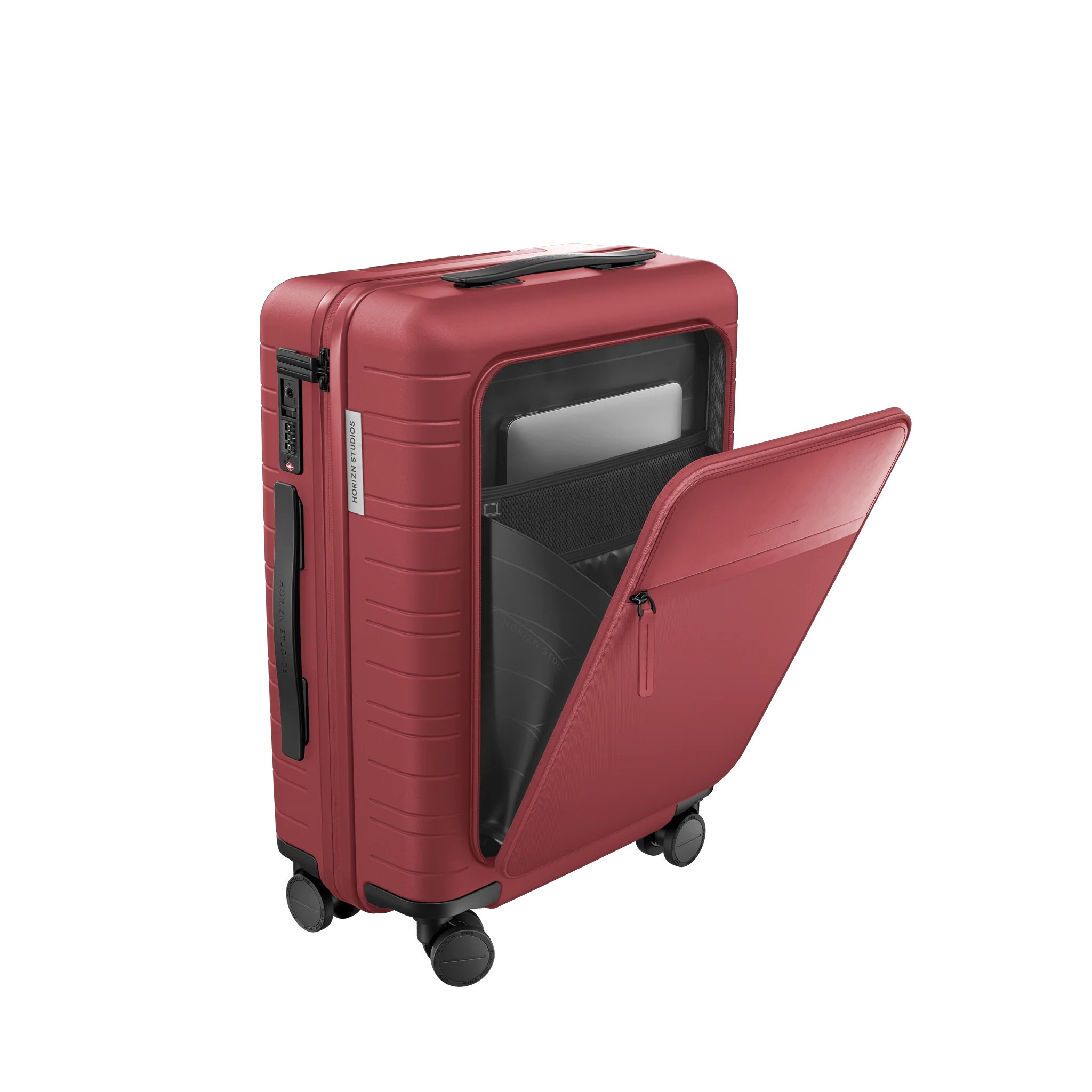M5 / True Red / Vegan Multi Shell / Cabin Size with Front Pocket / Essential - Image 5