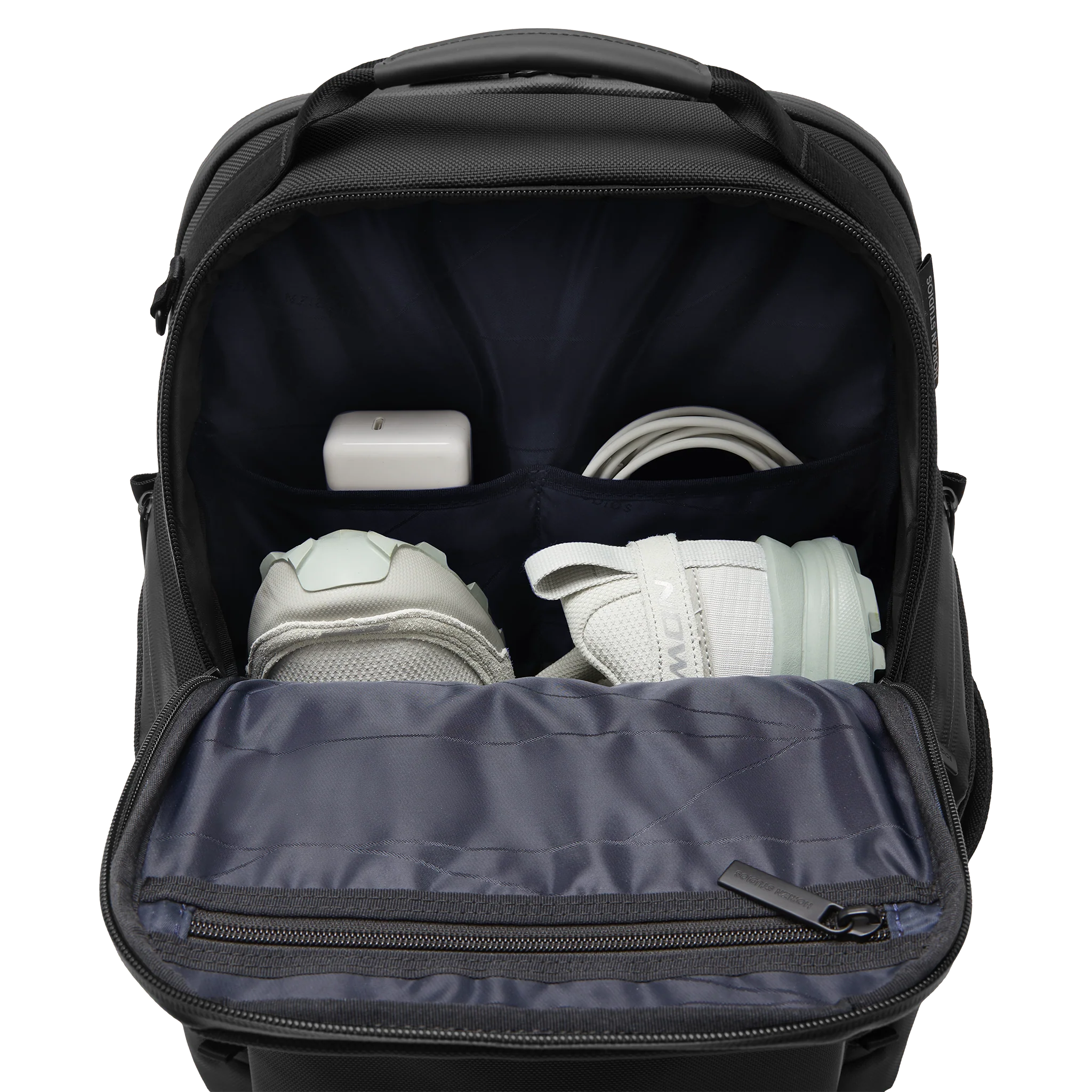 Midtown Backpack / All Black / High-end Nylon - Image 7