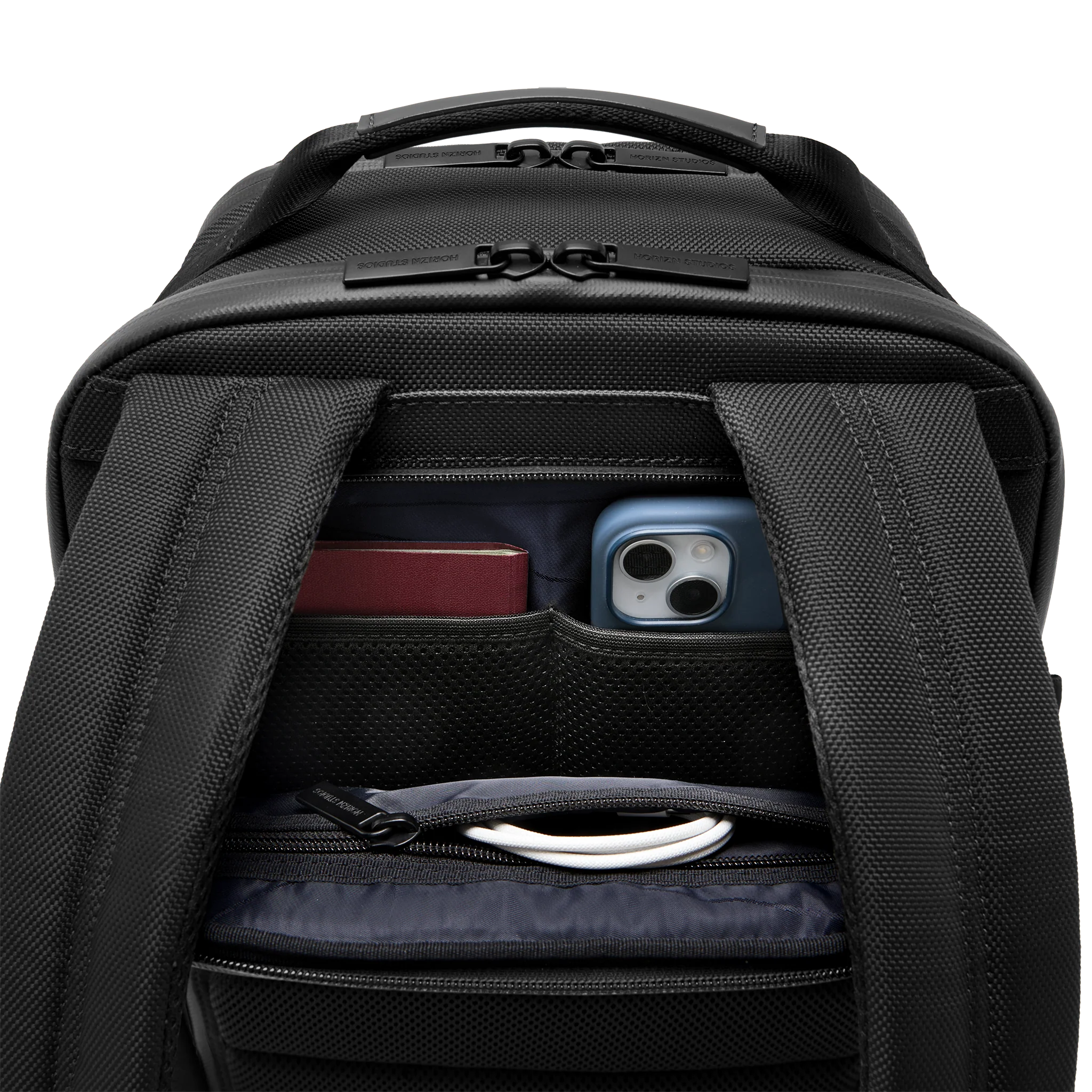 Midtown Backpack / All Black / High-end Nylon - Image 9