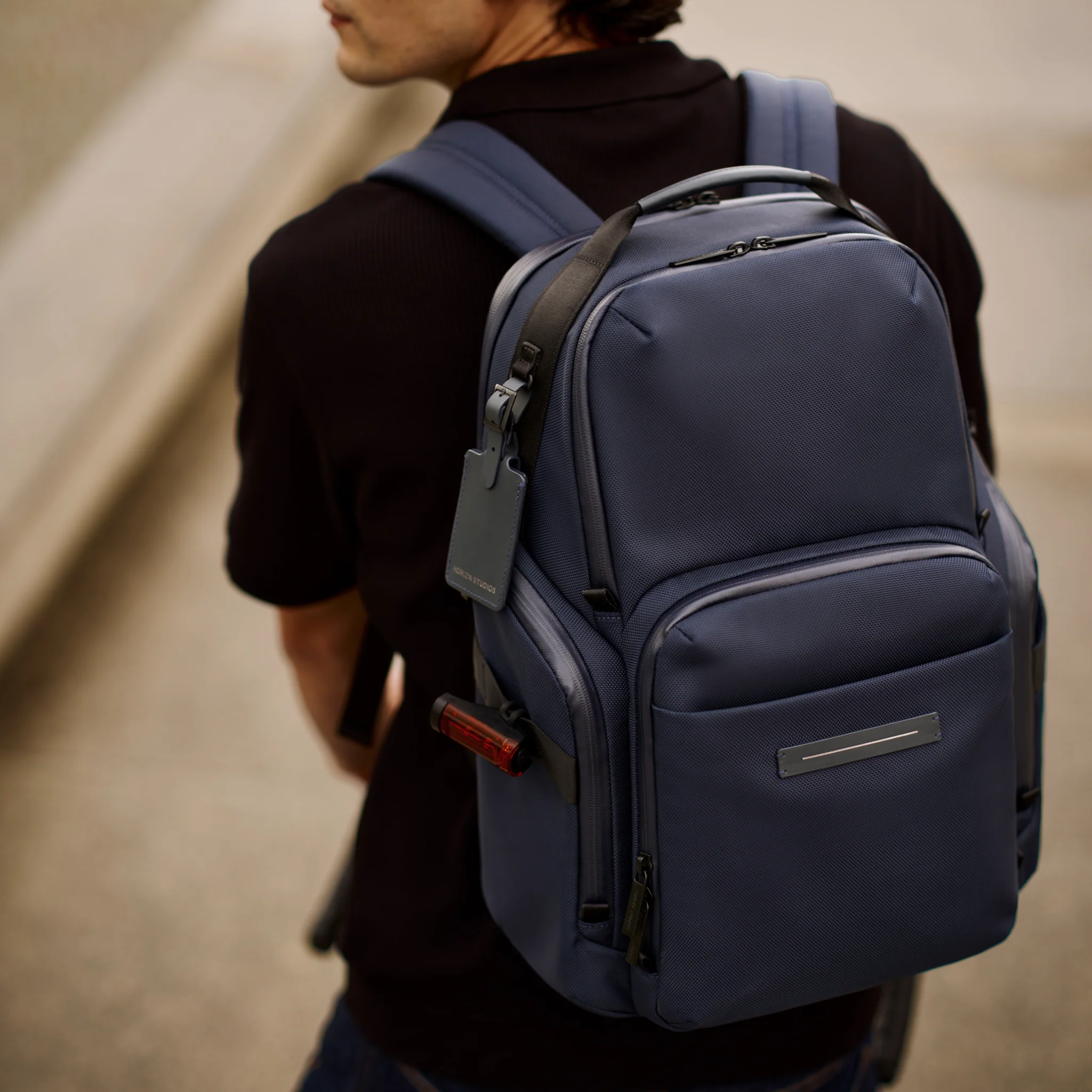 Midtown Backpack / Night Blue / High-end Nylon - Image 15