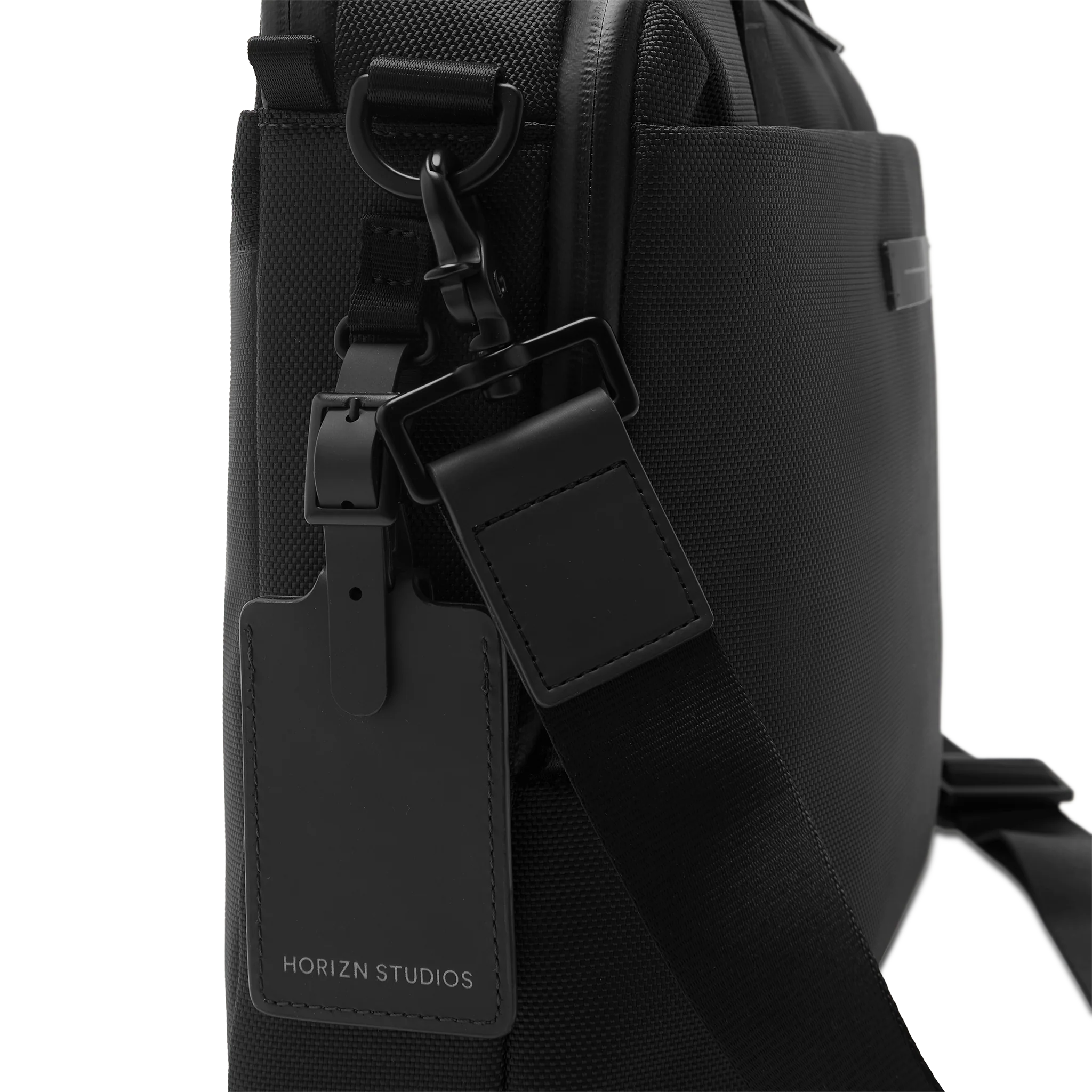 Midtown Briefcase / All Black / High-end Nylon - Image 11