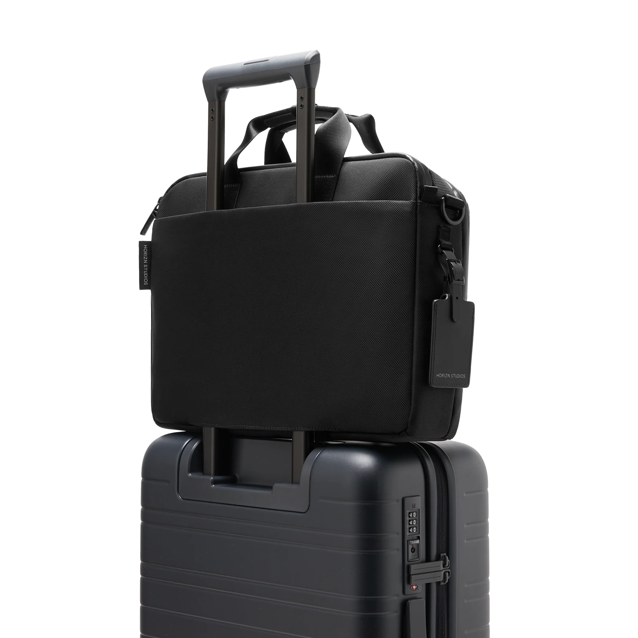 Midtown Briefcase / All Black / High-end Nylon - Image 3
