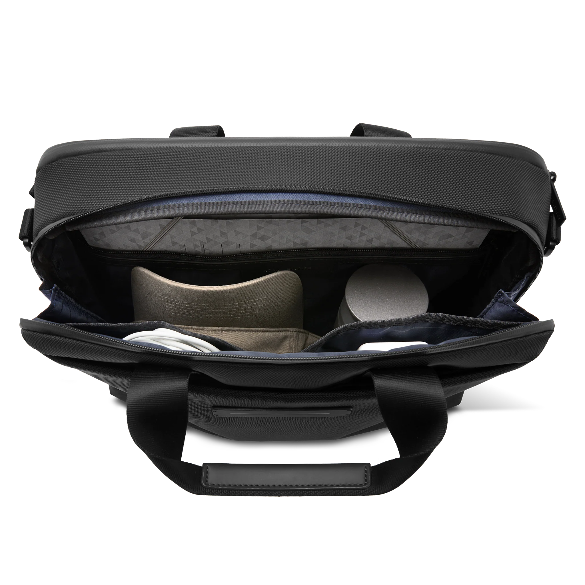 Midtown Briefcase / All Black / High-end Nylon - Image 7