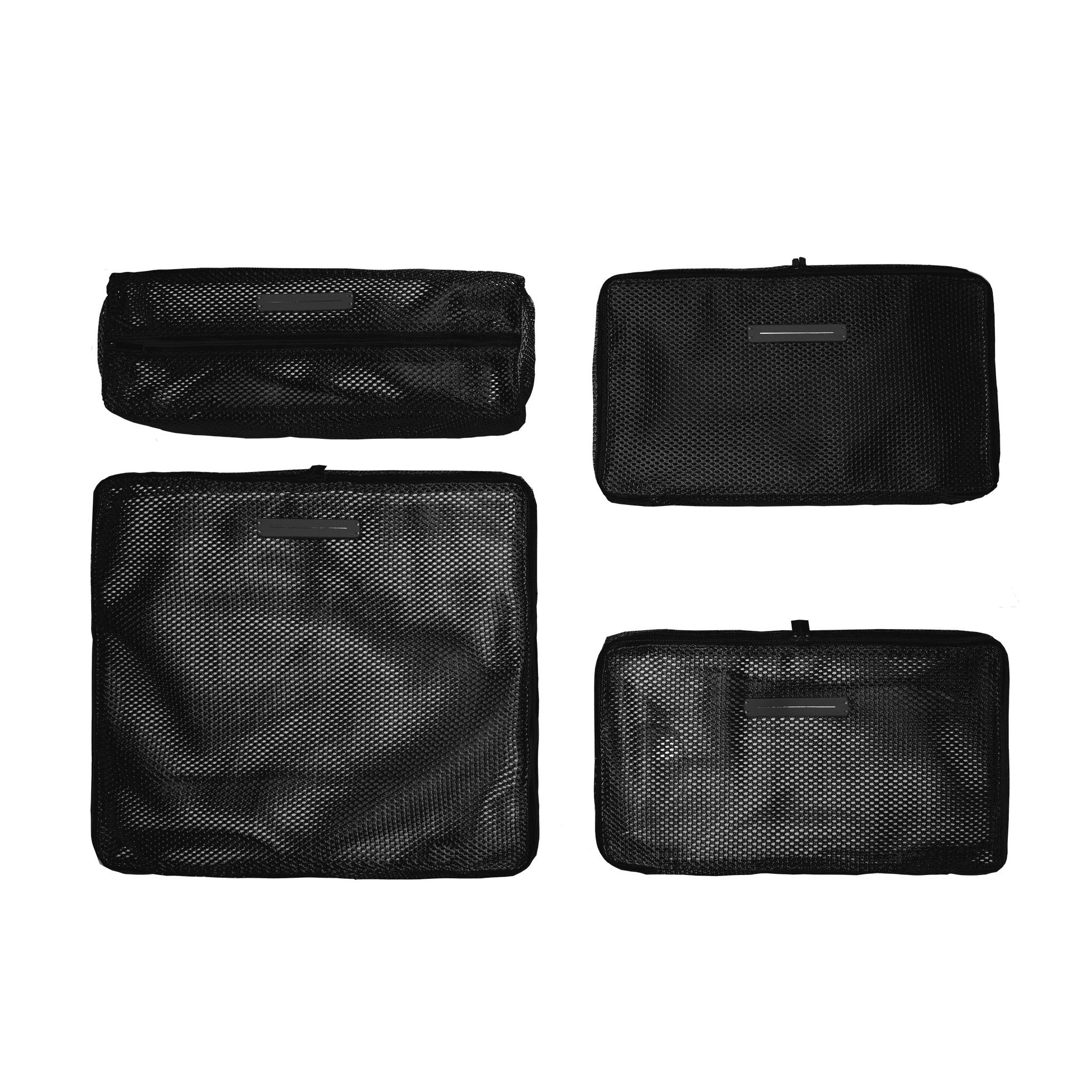 Packing Cubes / All Black / Polyester Lining - Image 3
