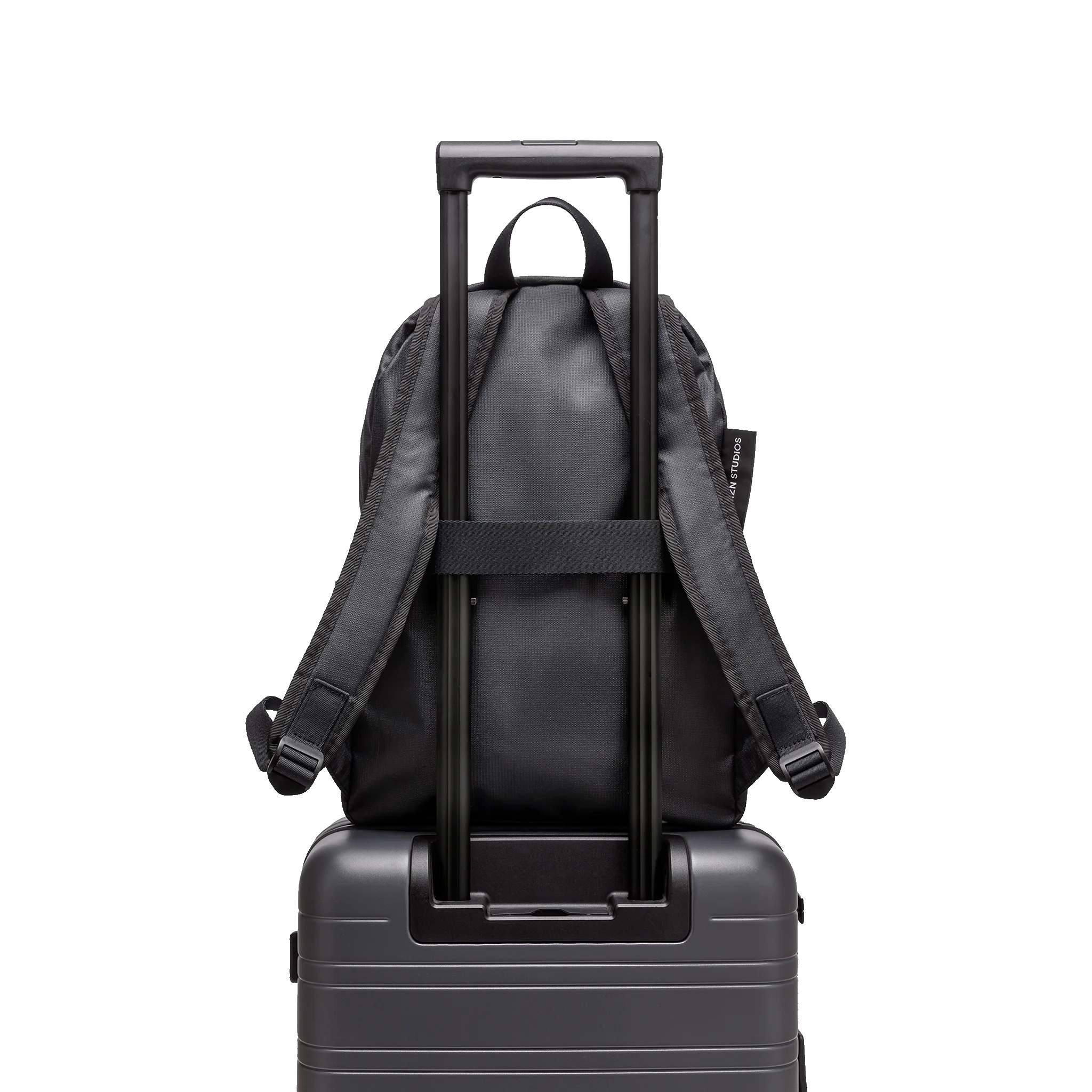 Shibuya Daypack / All Black / rPET Ripstop / Size M - Image 7
