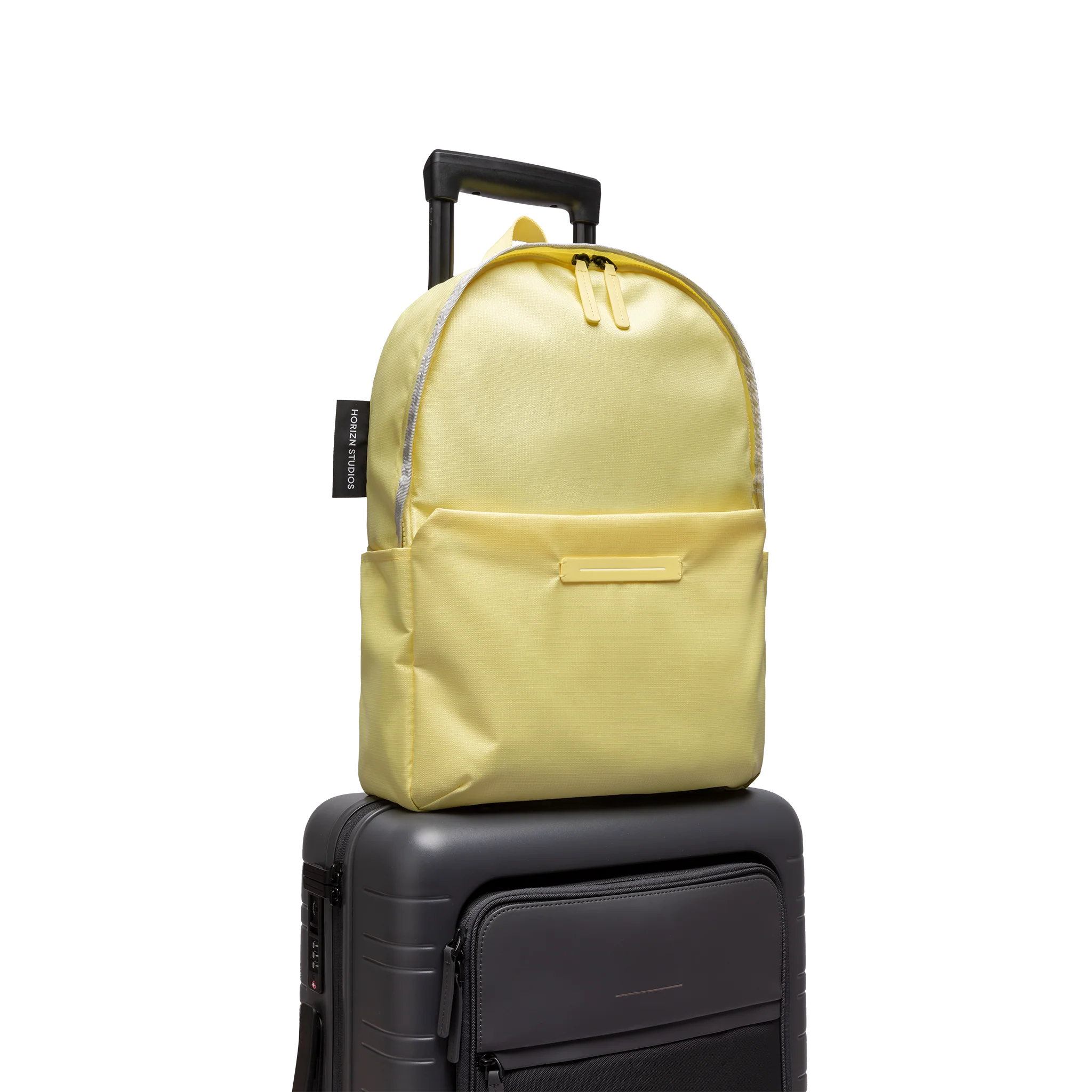 Shibuya Daypack / Lemon - Light Quartz Grey / Light Quartz Grey / rPET Ripstop / Size M - Image 5