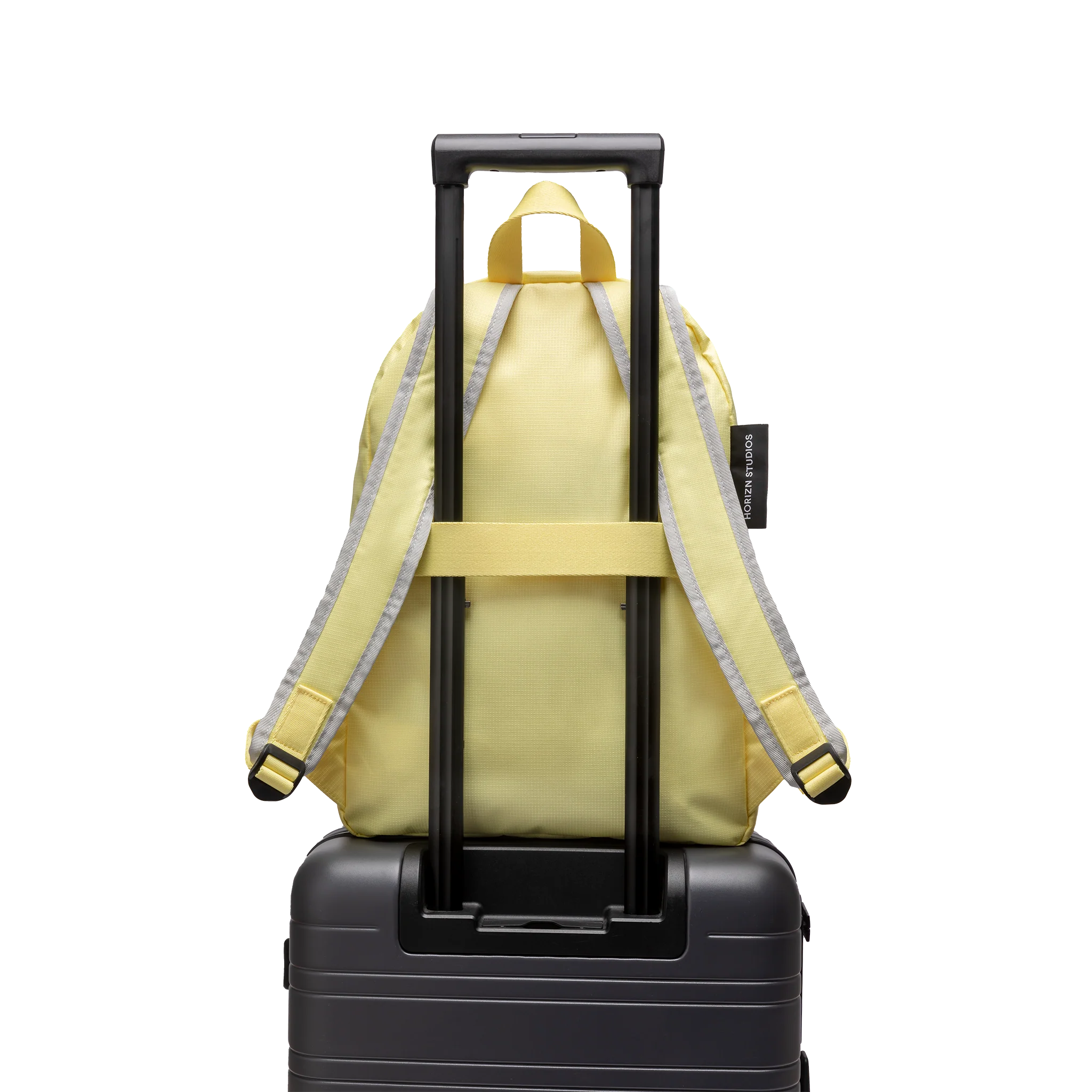 Shibuya Daypack / Lemon - Light Quartz Grey / Light Quartz Grey / rPET Ripstop / Size M - Image 6