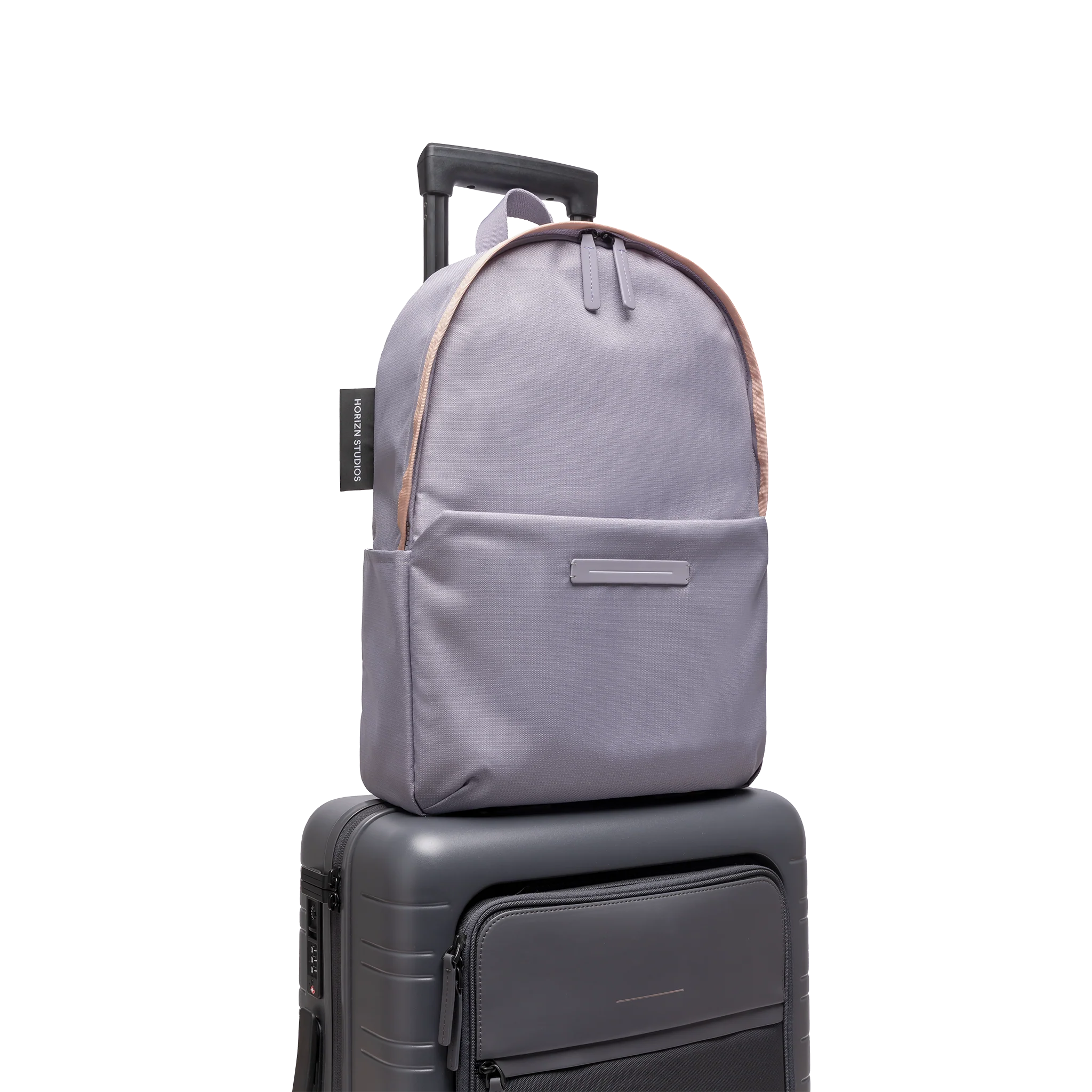 Shibuya Daypack / Grey Lavender - Sand Rose / rPET Ripstop / Size M - Image 5