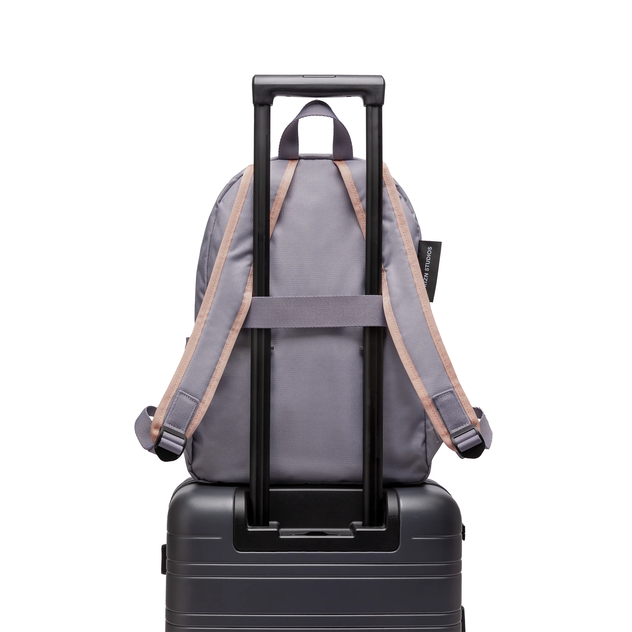 Shibuya Daypack / Grey Lavender - Sand Rose / rPET Ripstop / Size M - Image 6
