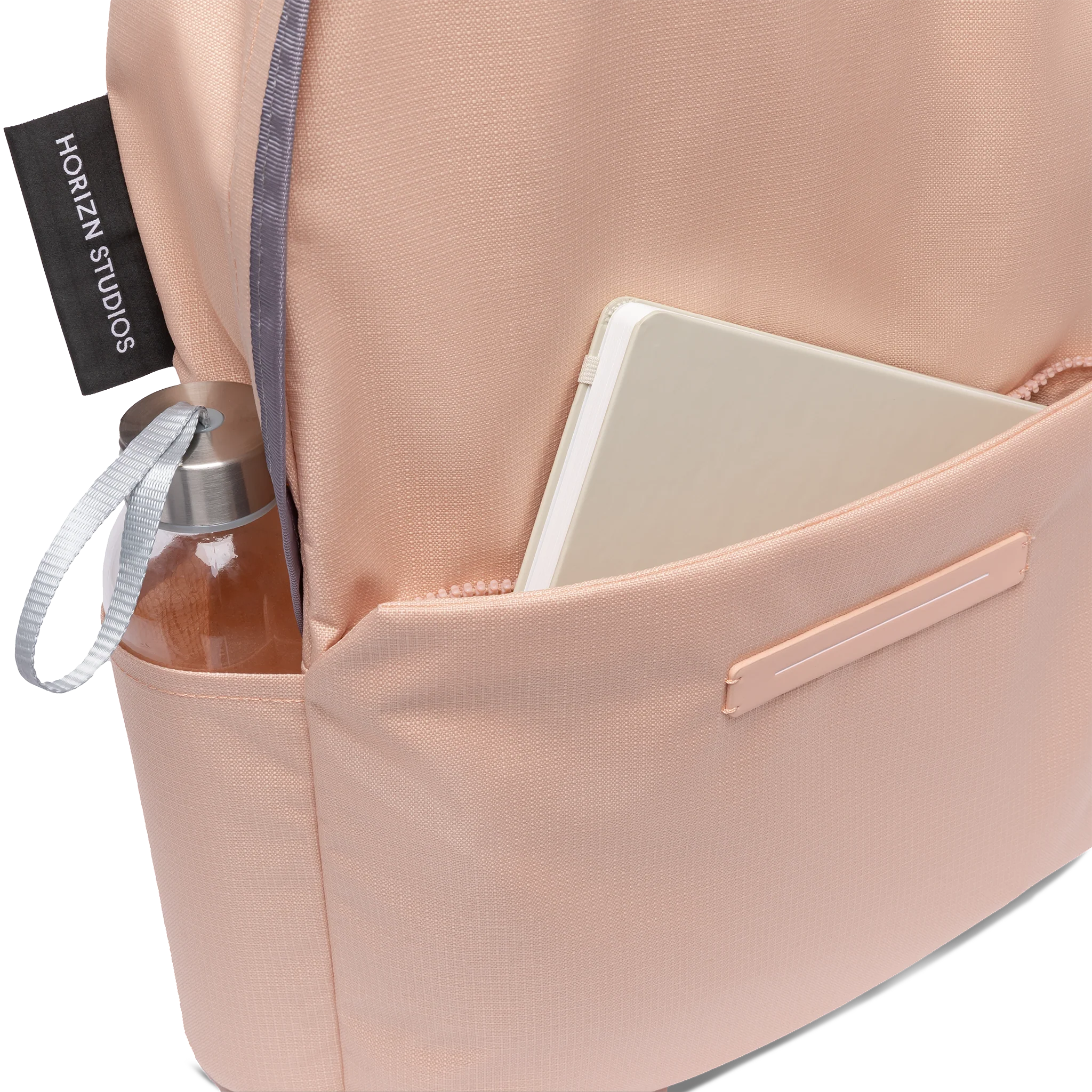 Shibuya Daypack / Sand Rose - Grey Lavender / rPET Ripstop / Size M - Image 4