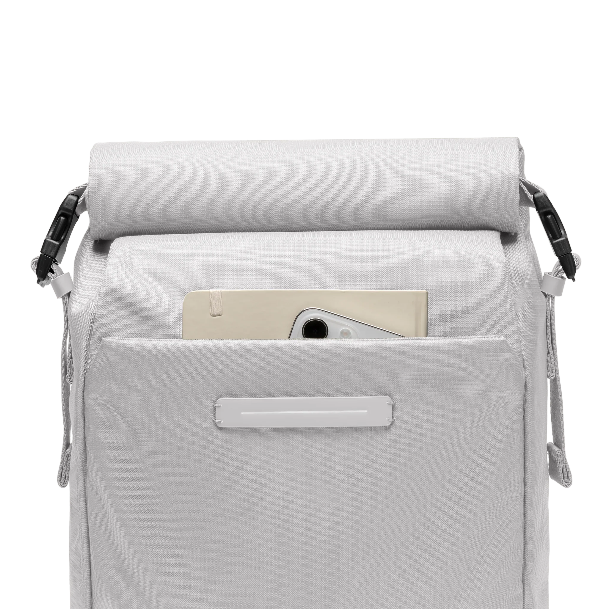 Shibuya Rolltop / Light Quartz Grey / rPET Ripstop - Image 5