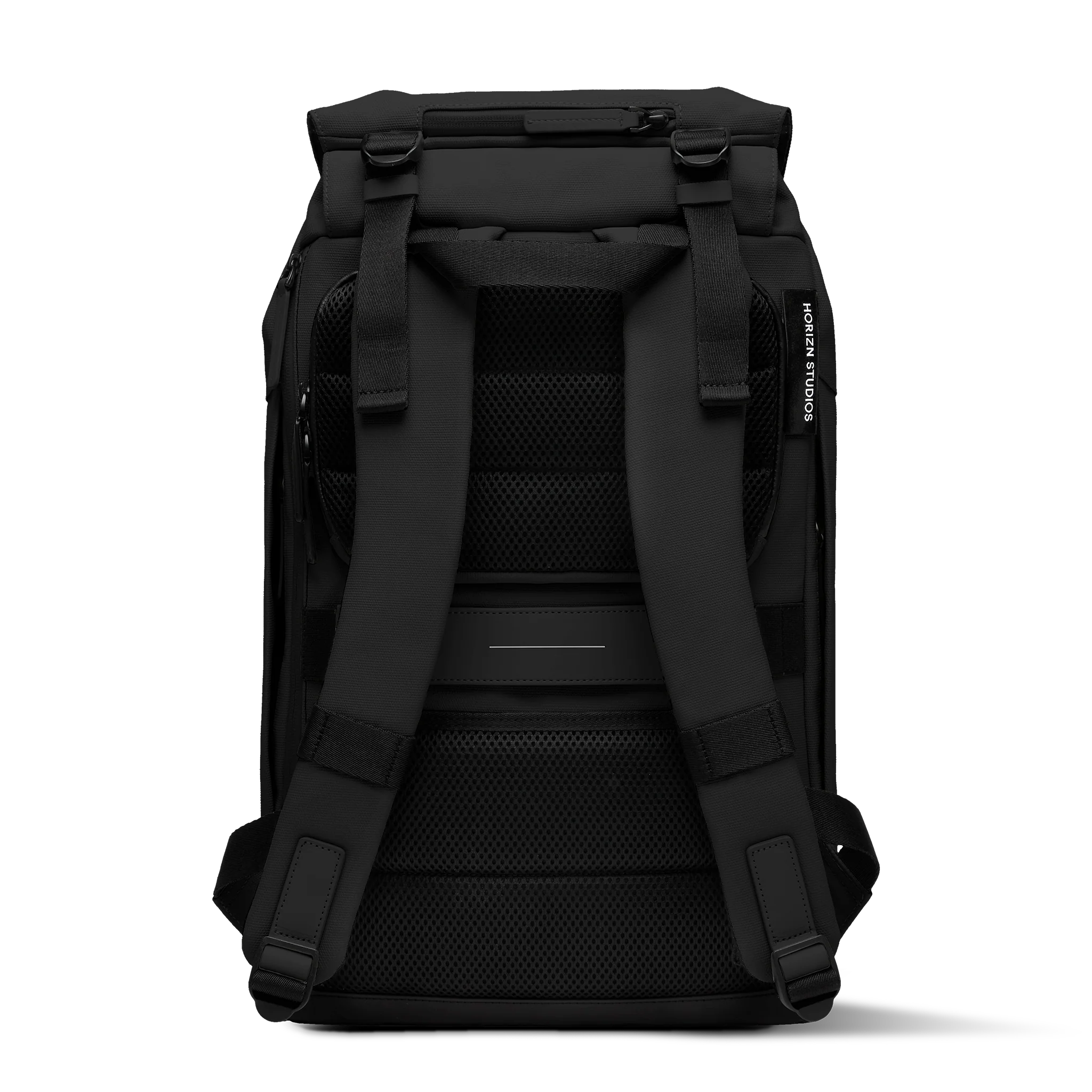 SoFo Backpack City / Black / Recycled Waxed Canvas - Image 3