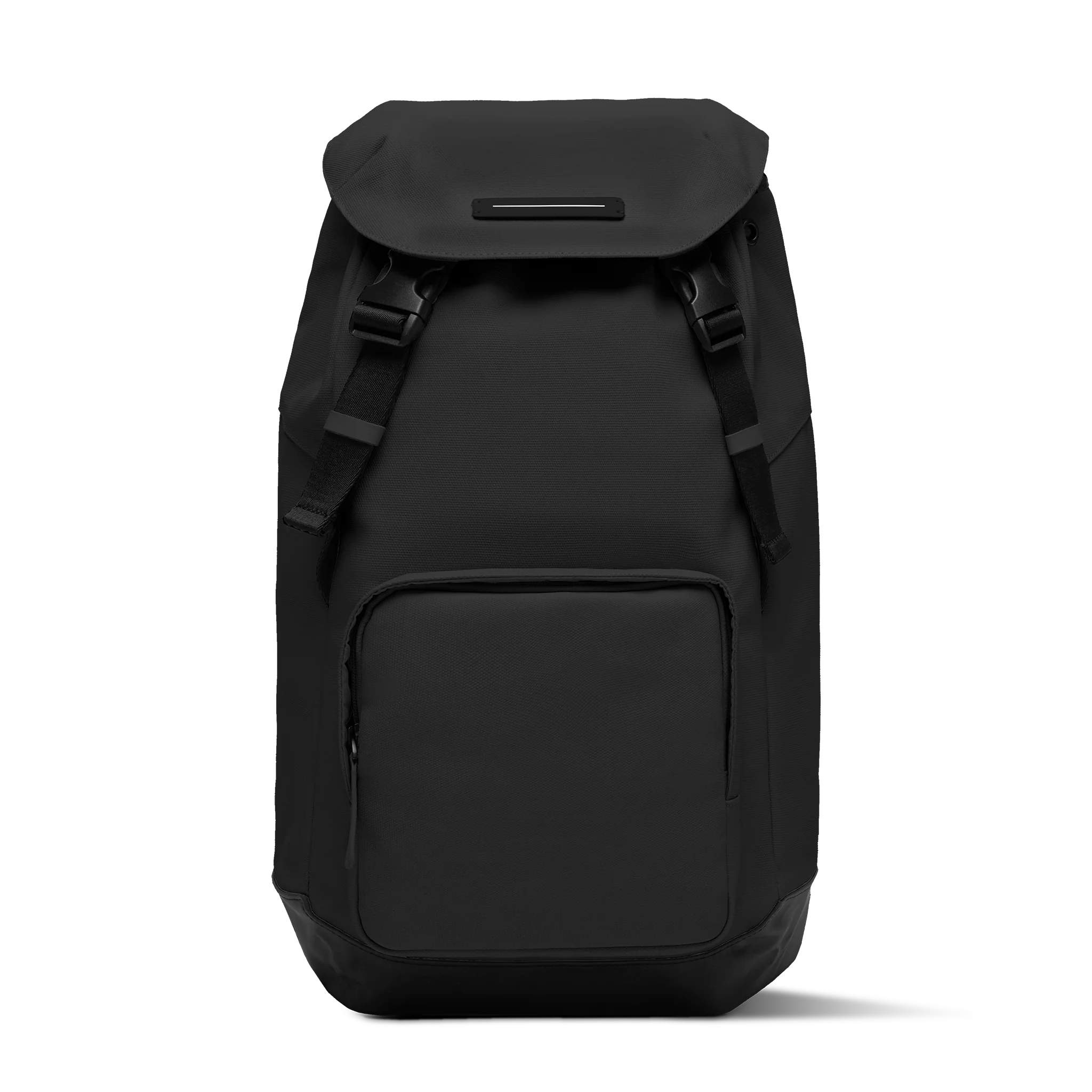SoFo Backpack City / Black / Recycled Waxed Canvas - Image 8