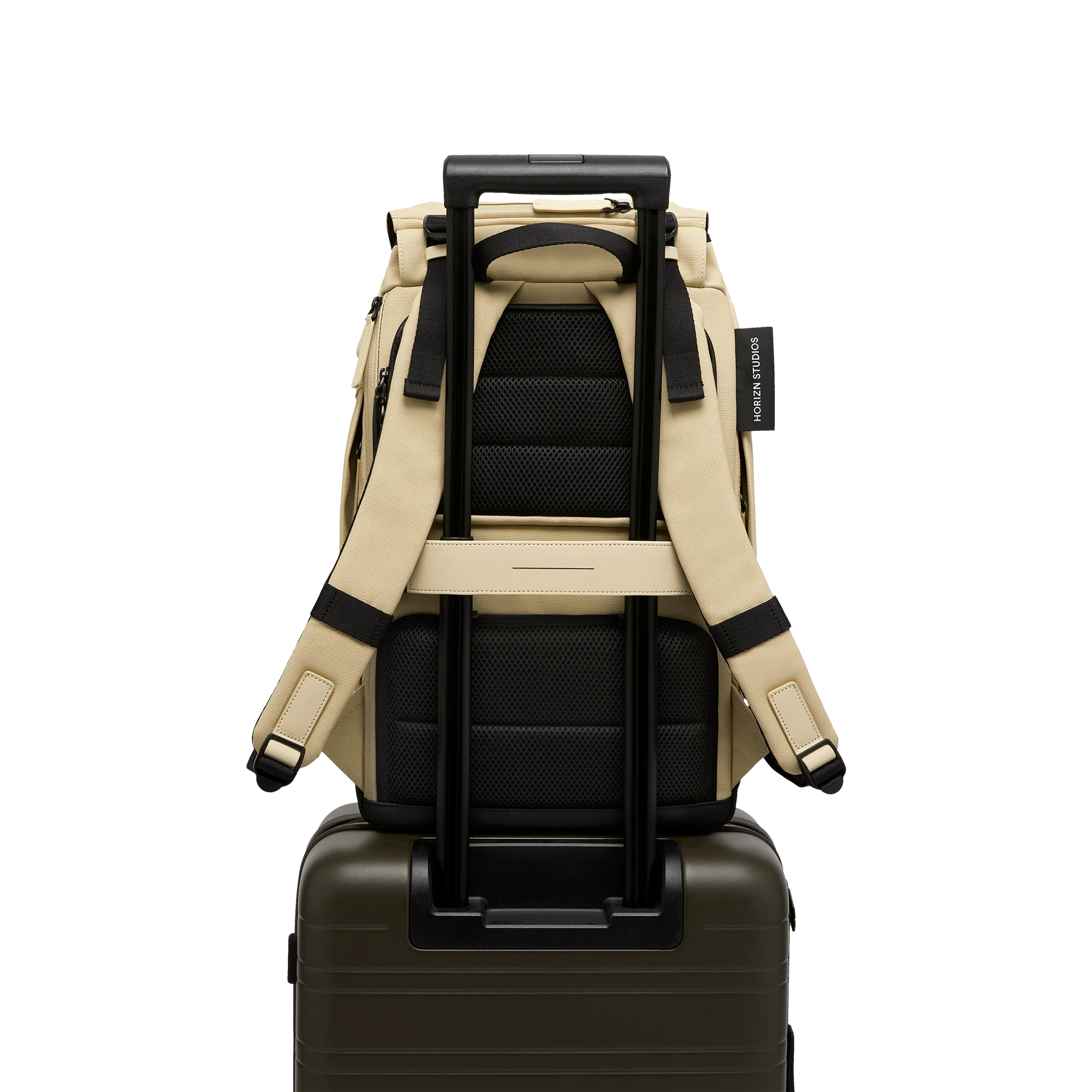 SoFo Backpack City / Sand / Recycled Waxed Canvas - Image 10