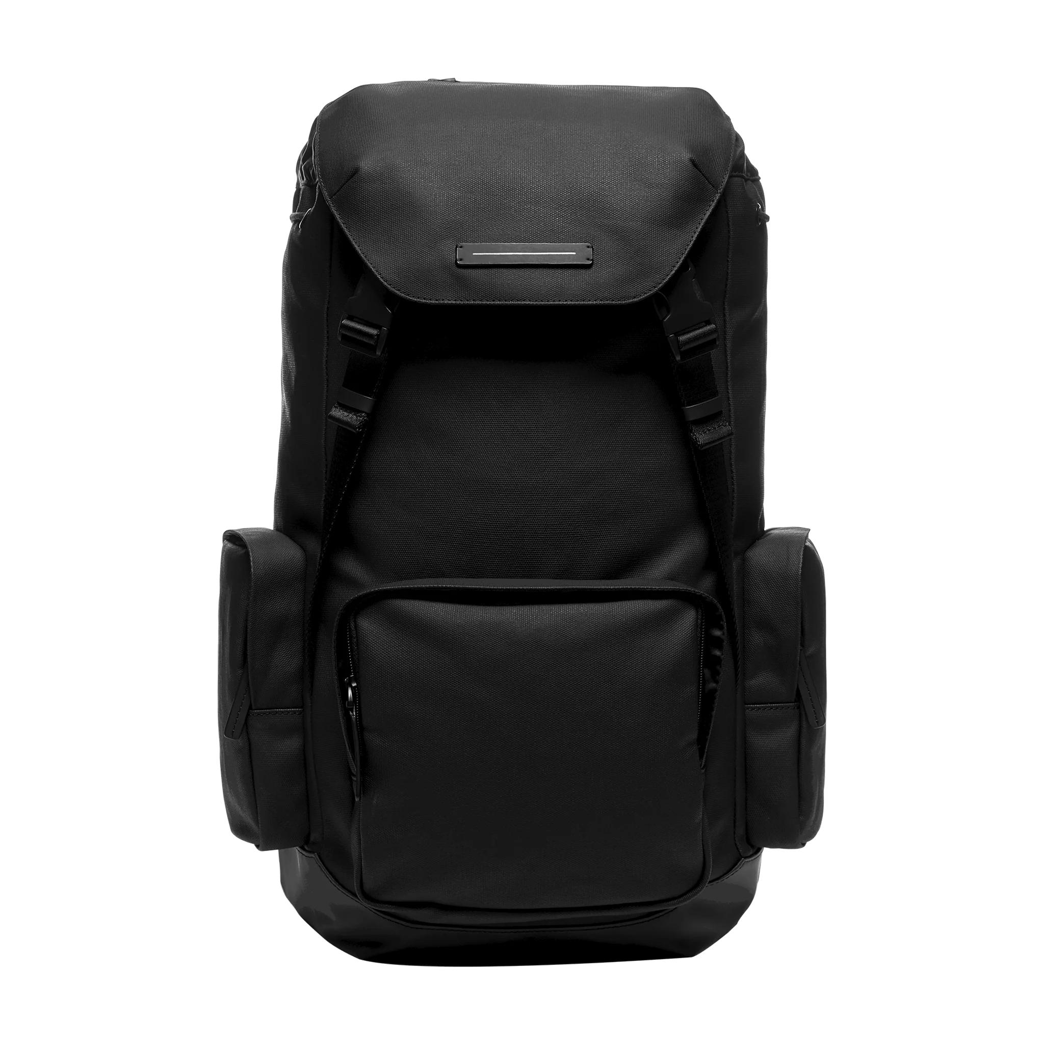 SoFo Backpack Commute / Black / Recycled Waxed Canvas - Image 8
