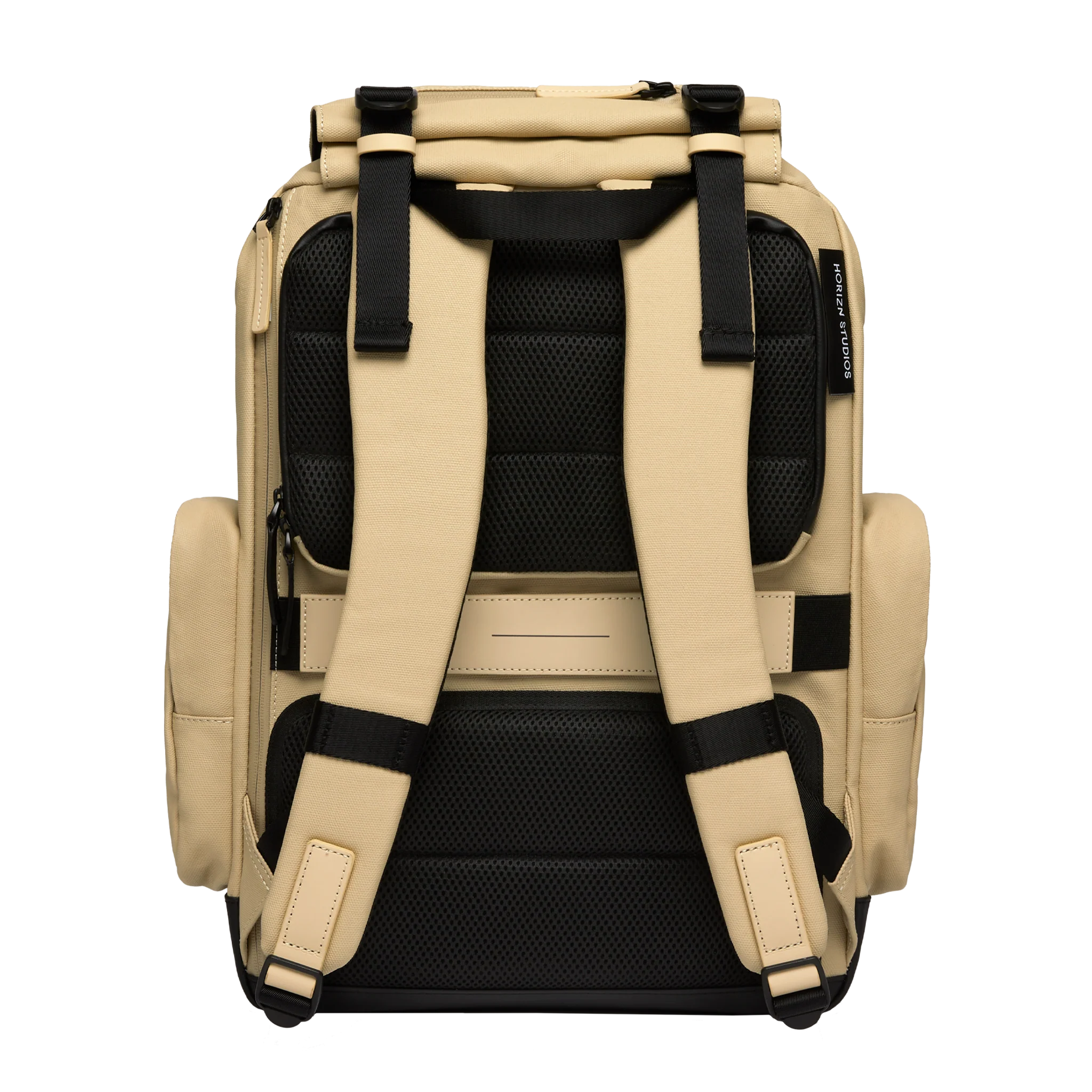 SoFo Backpack Commute / Sand / Recycled Waxed Canvas - Image 3