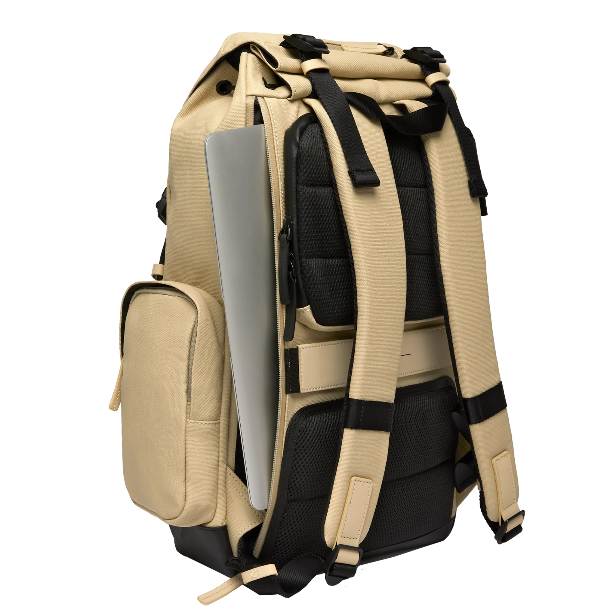 SoFo Backpack Commute / Sand / Recycled Waxed Canvas - Image 6