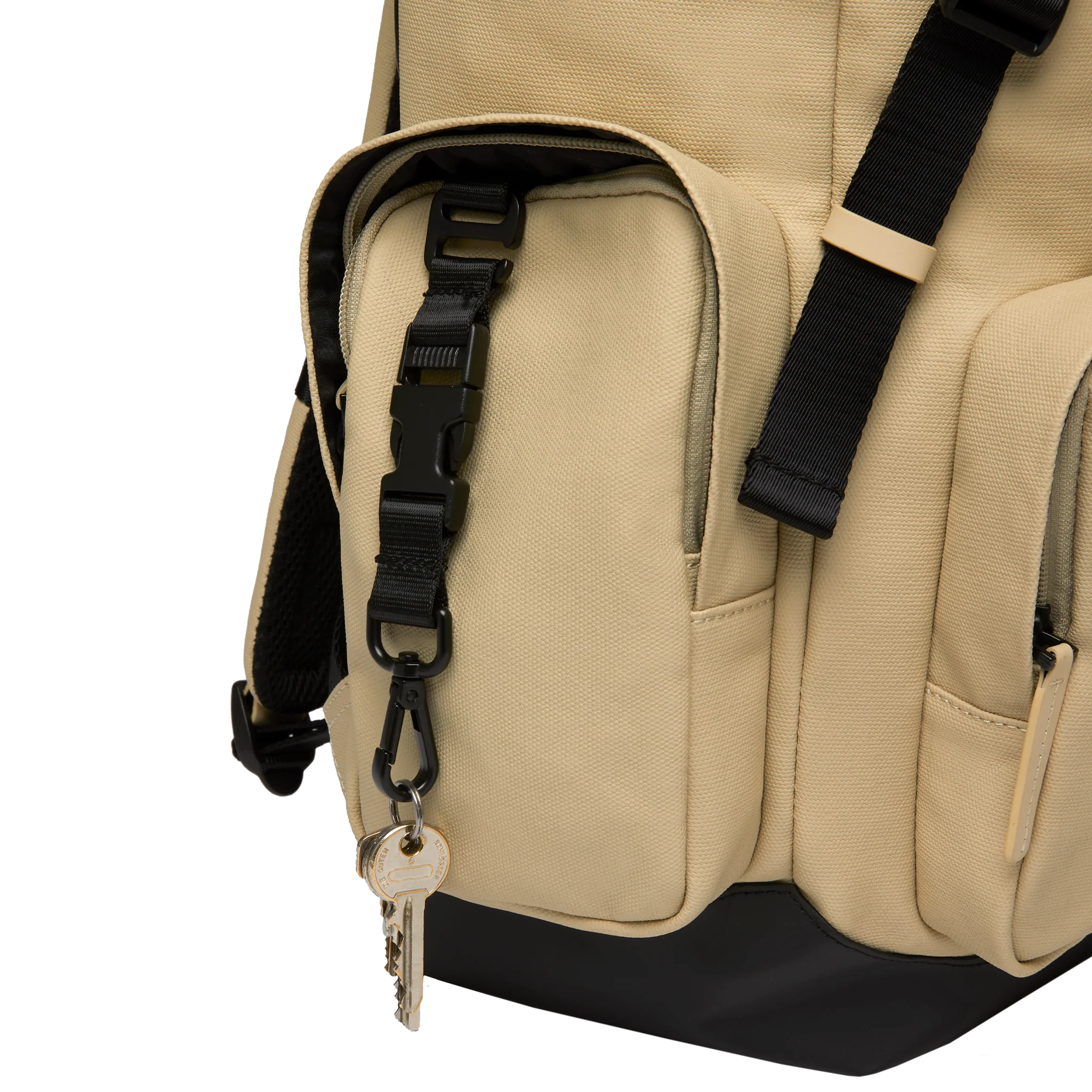 SoFo Backpack Commute / Sand / Recycled Waxed Canvas - Image 8
