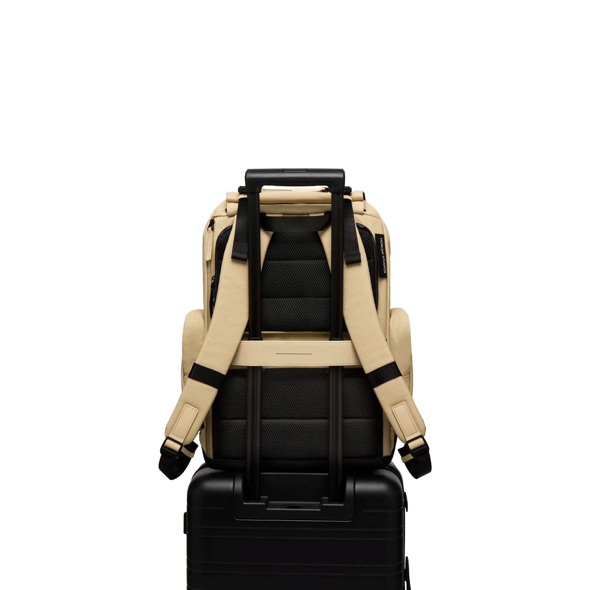 SoFo Backpack Commute / Sand / Recycled Waxed Canvas - Image 9