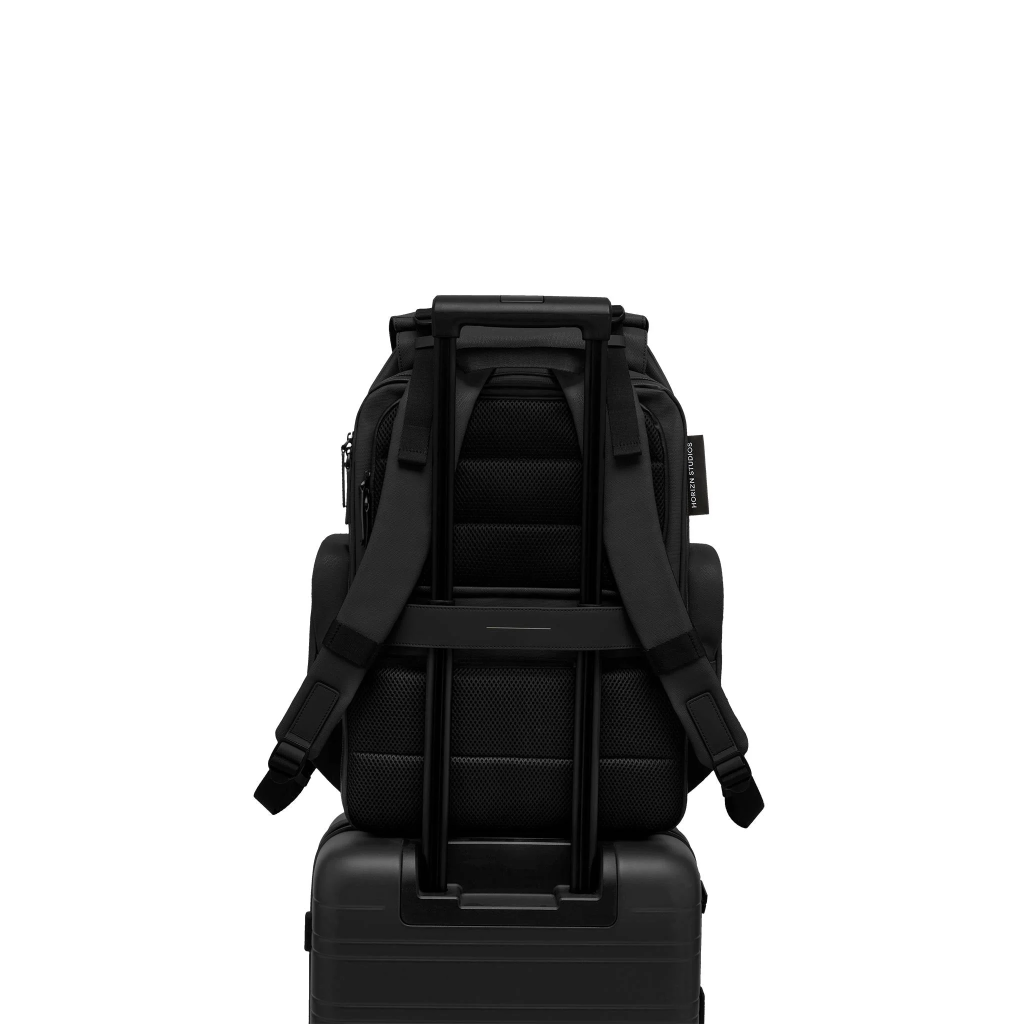 SoFo Backpack Travel / Black / Waxed Canvas - Image 10
