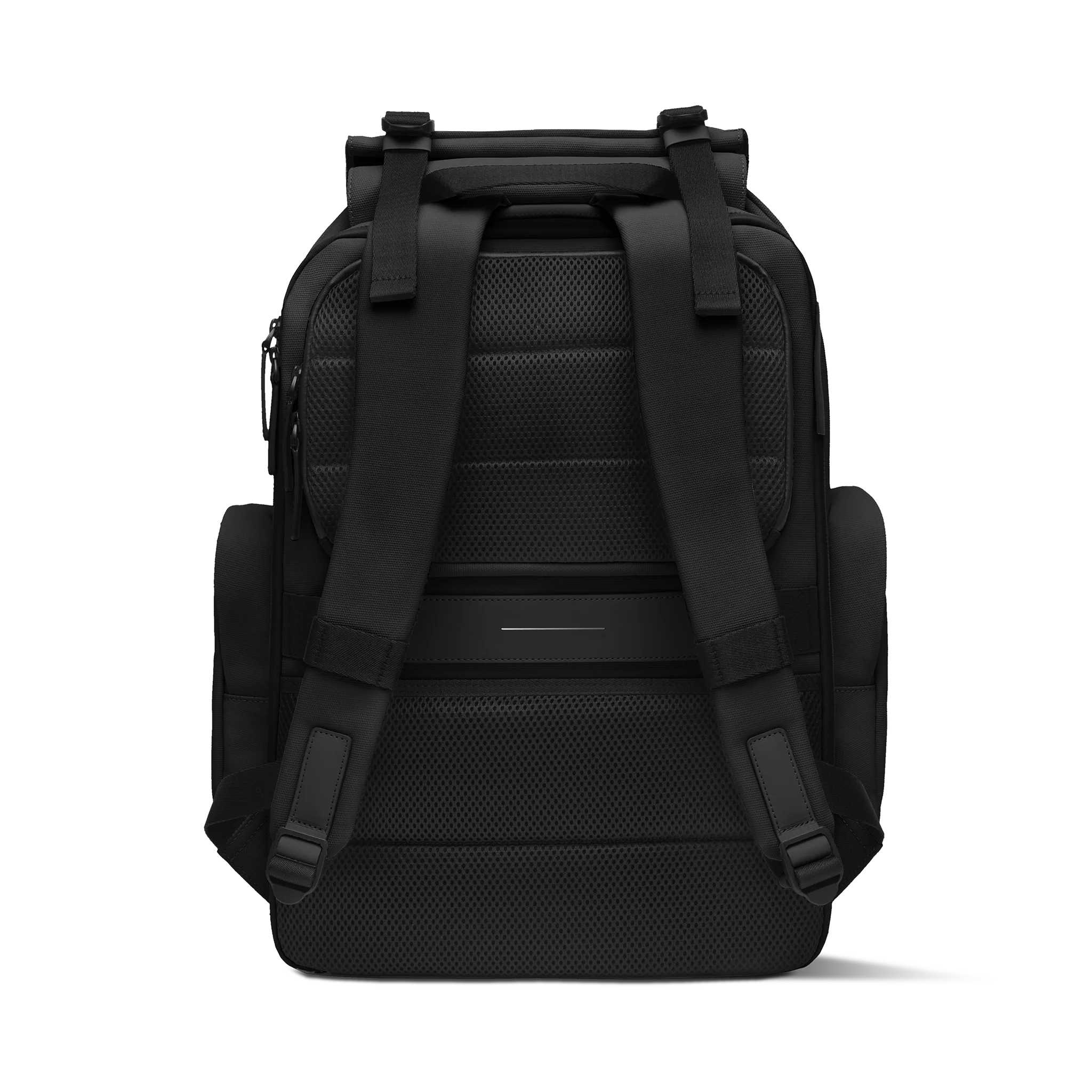 SoFo Backpack Travel / Black / Waxed Canvas - Image 3