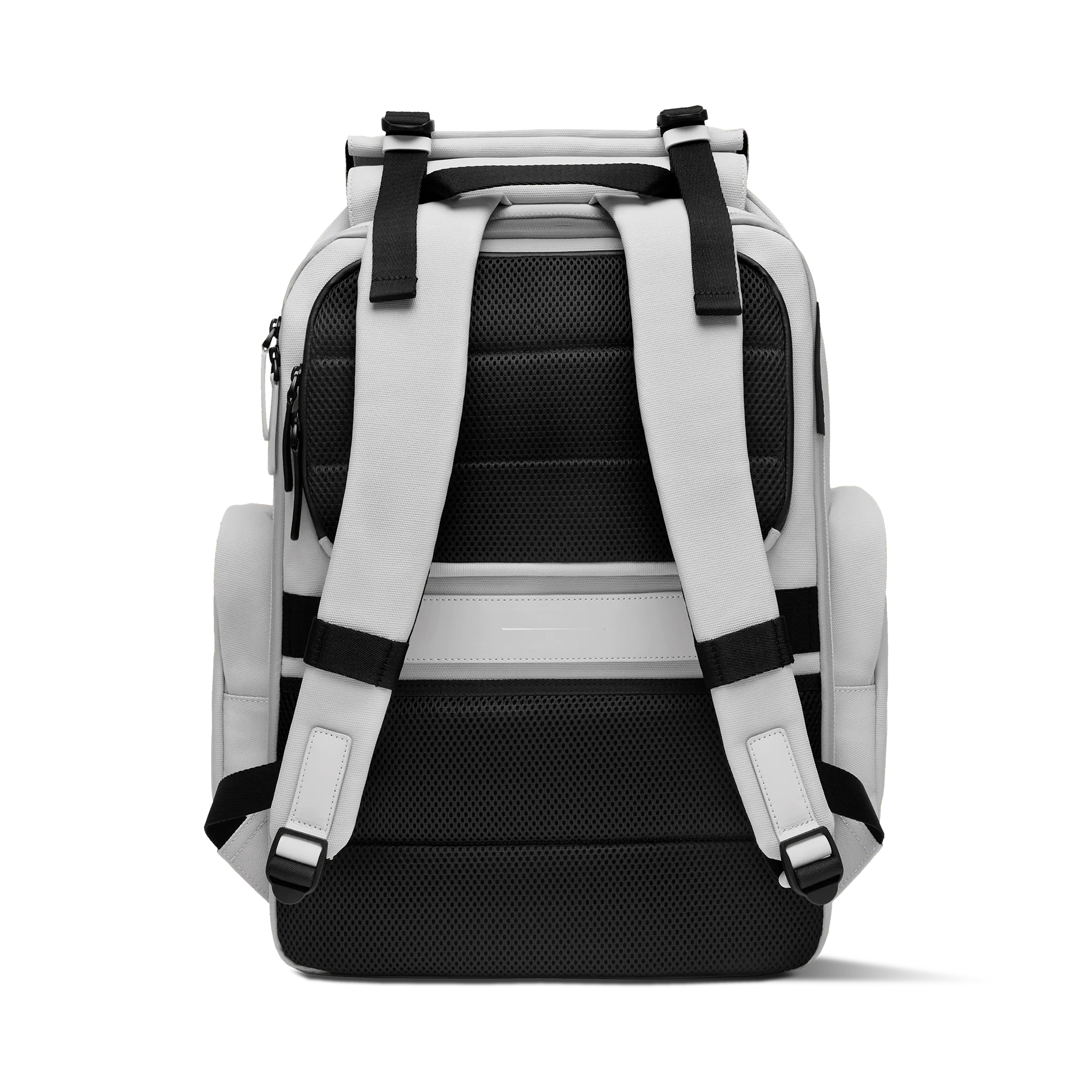 SoFo Backpack Travel / Light Quartz Grey / Recycled Waxed Canvas - Image 3