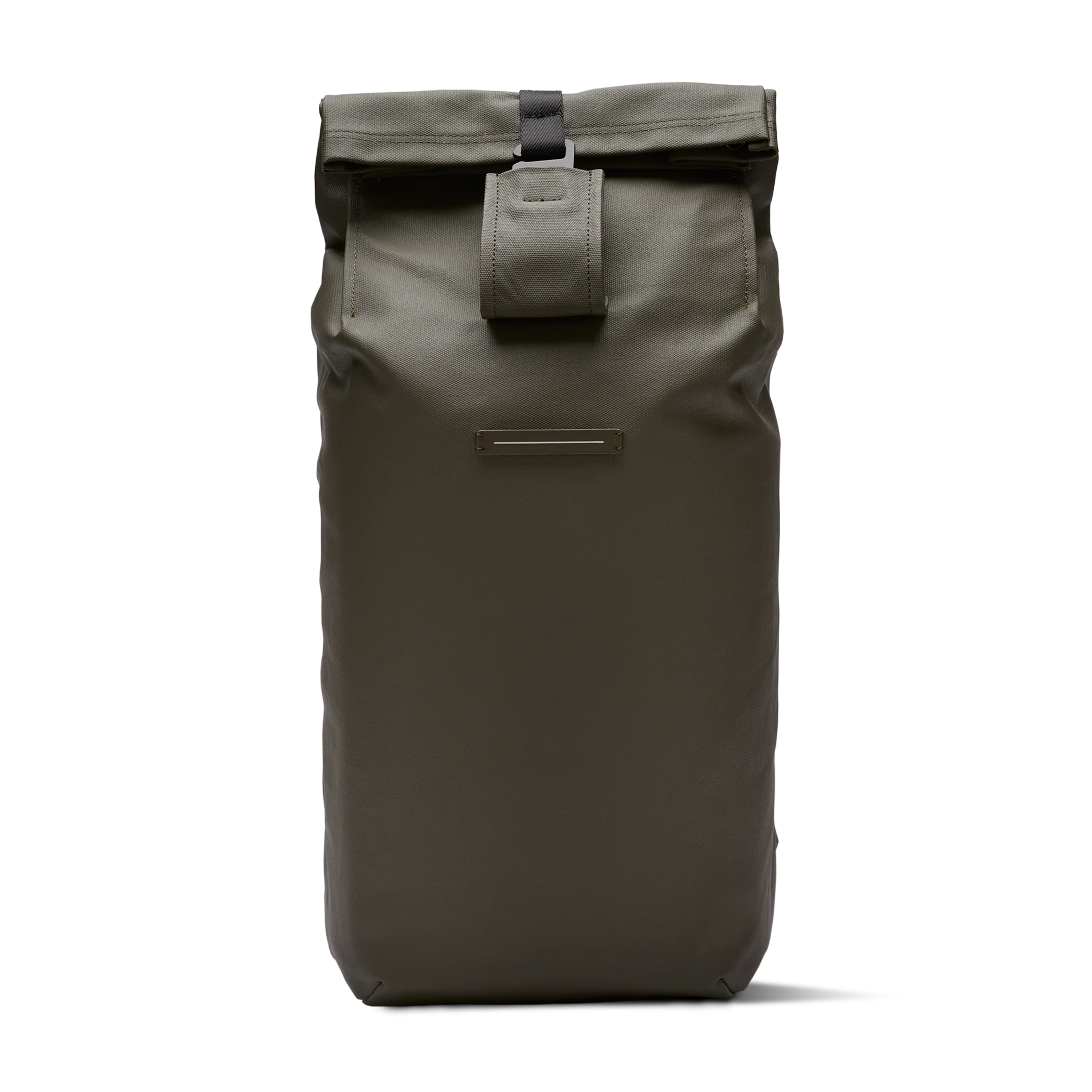 SoFo Rolltop Backpack / Dark Olive / Waxed Canvas - Image 6