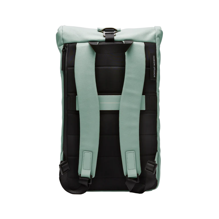 SoFo Rolltop Backpack / Marine Green / Recycled Cotton Canvas - Image 3